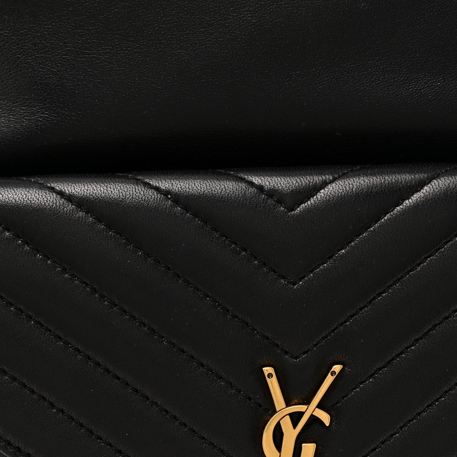 Saint Laurent Lambskin Matelasse Monogram Joe Backpack Black 8 of 11