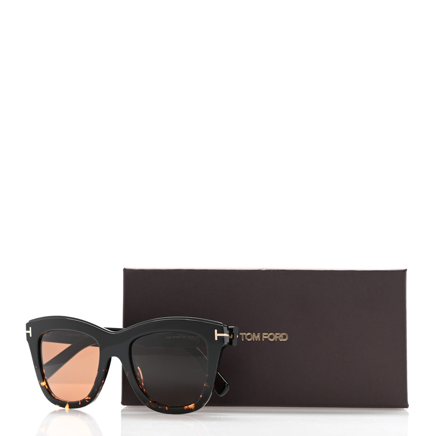 Julie Cat Eye Sunglasses TF685 Tortoise