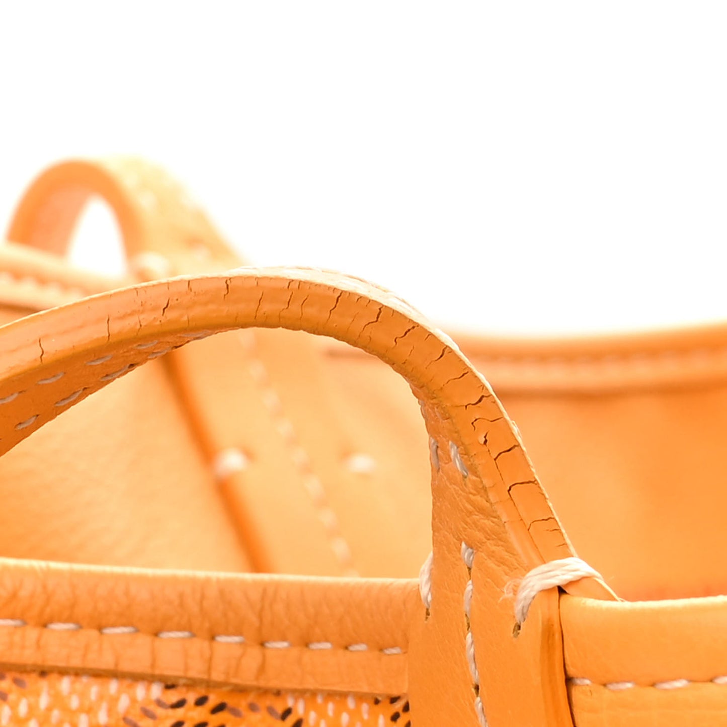 Goyardine Reversible Anjou PM Yellow