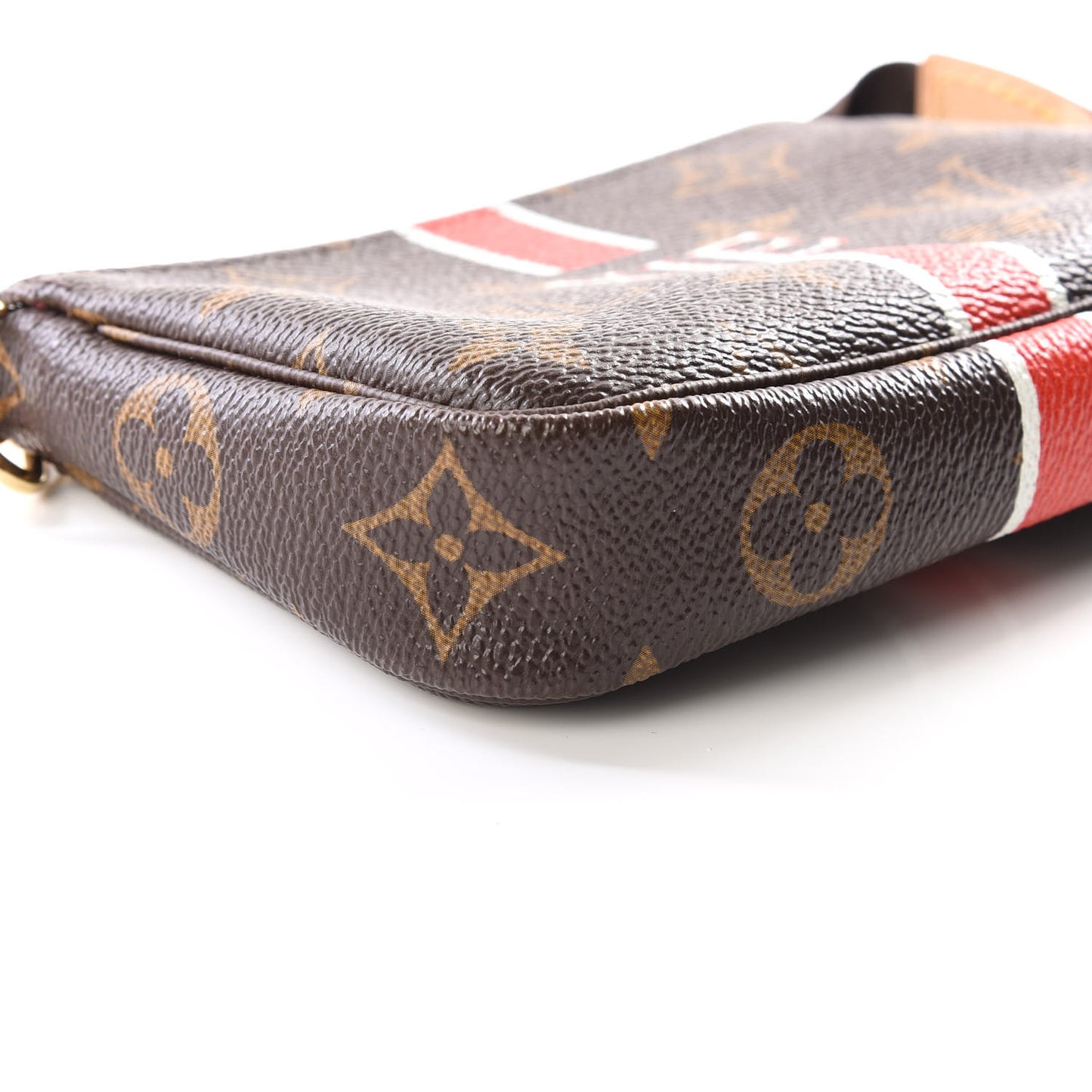 Monogram My LV Heritage Mini Pochette Accessories White Rouge
