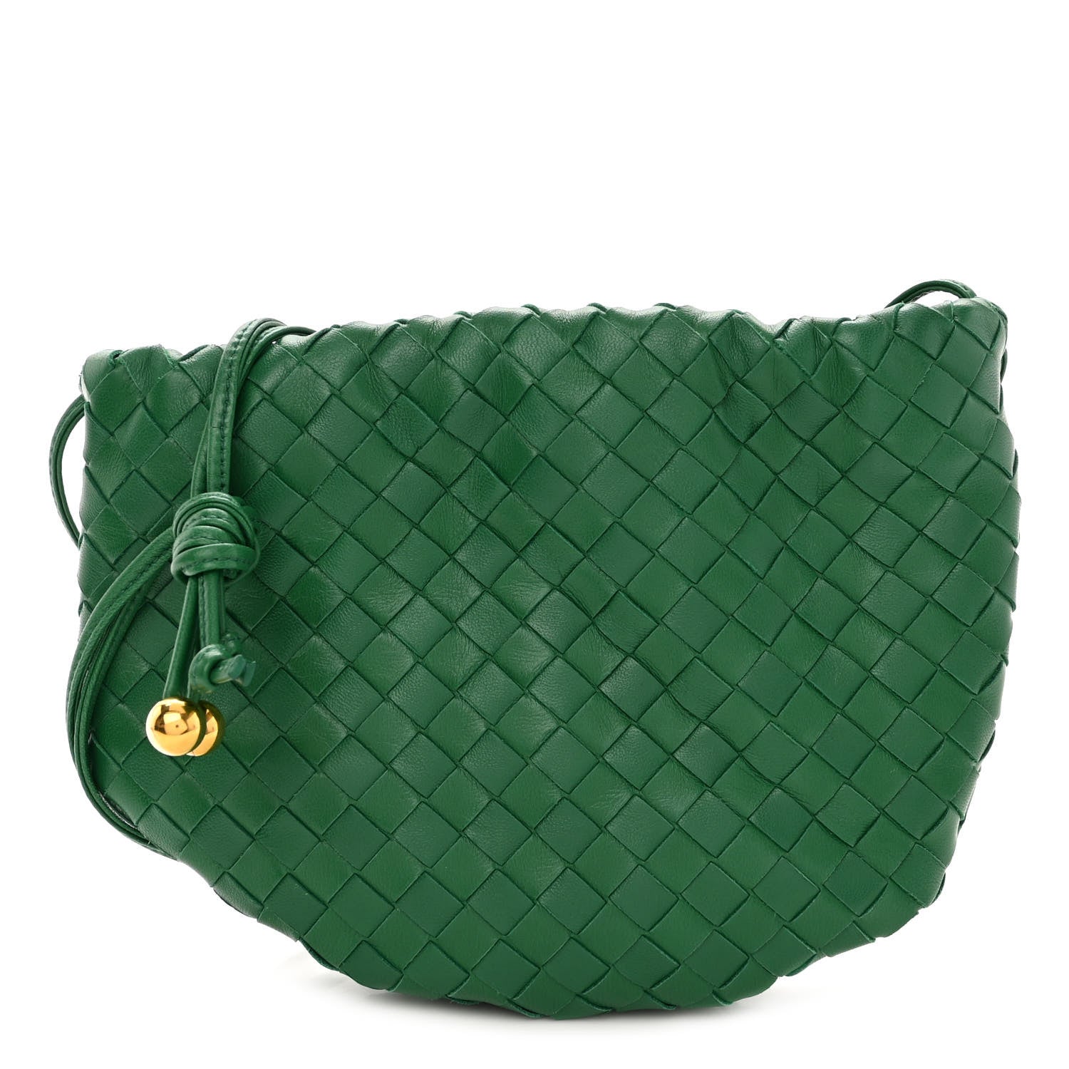 Bottega Veneta Nappa Intrecciato Small Bulb Racing Green 1 of 11