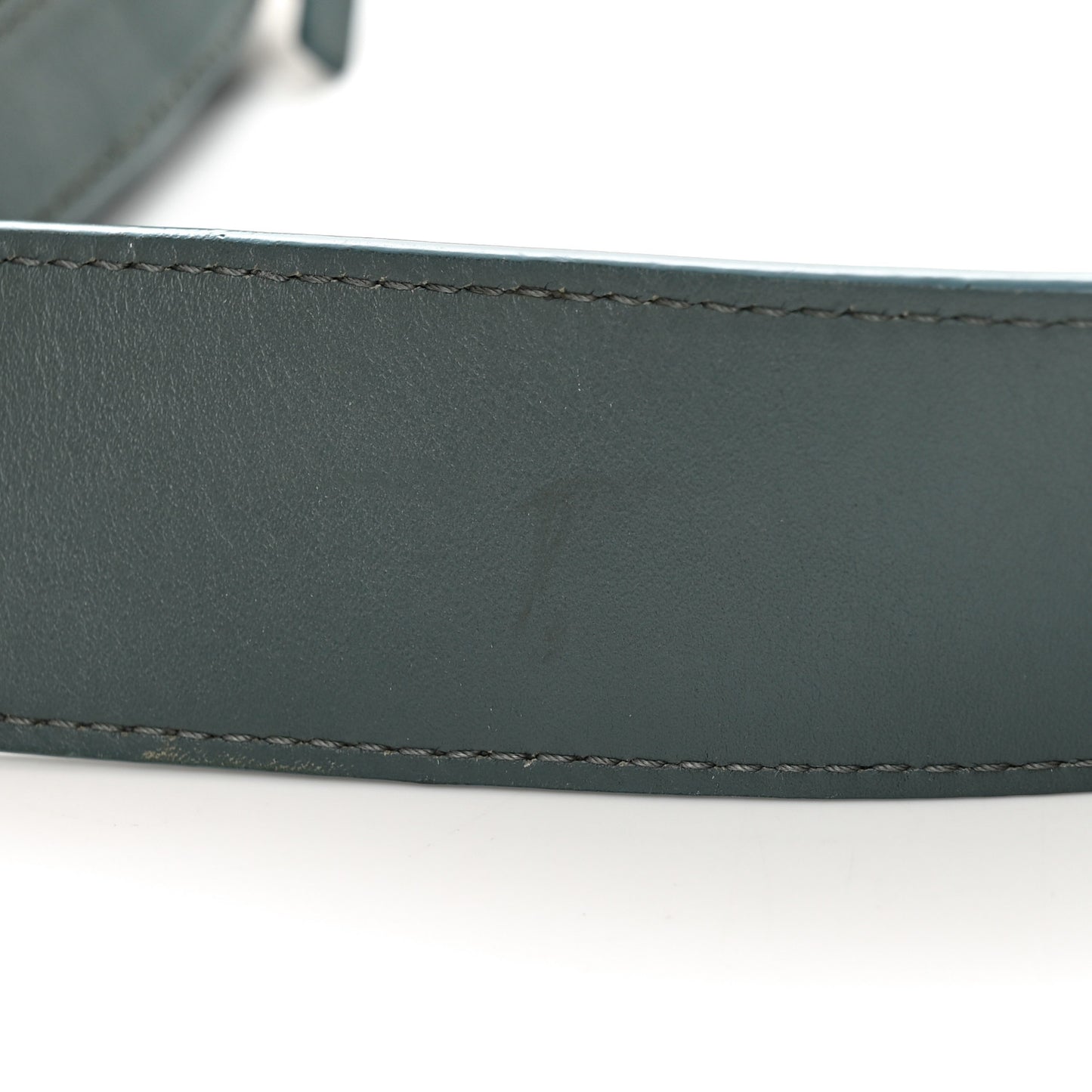 Smooth Calfskin Little Horses Embroidered Shoulder Bag Cloudy Blue