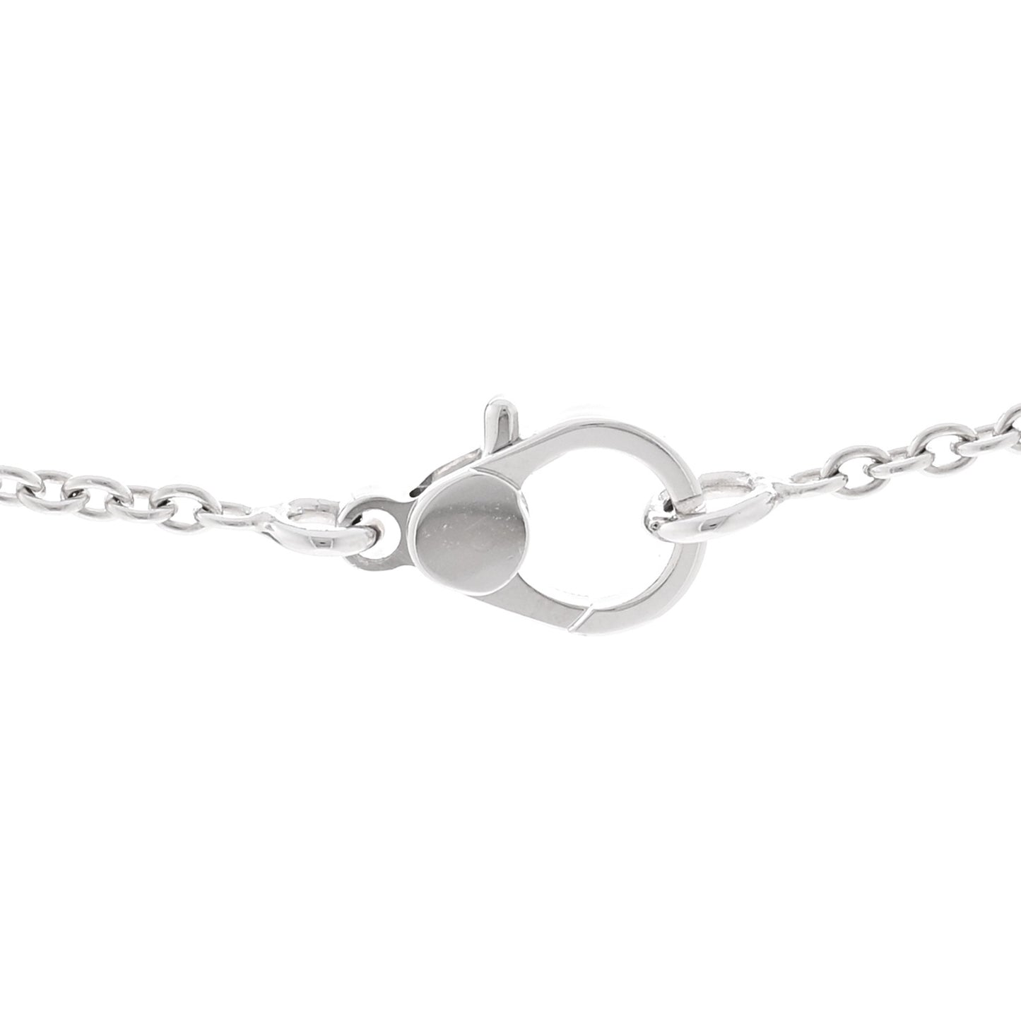 18K White Gold Diamond Finesse Pendant Necklace