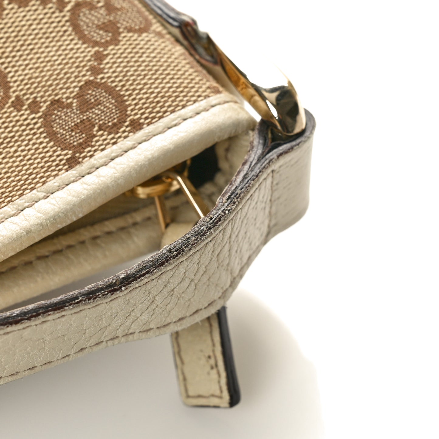 Monogram Abbey Messenger Bag Off White