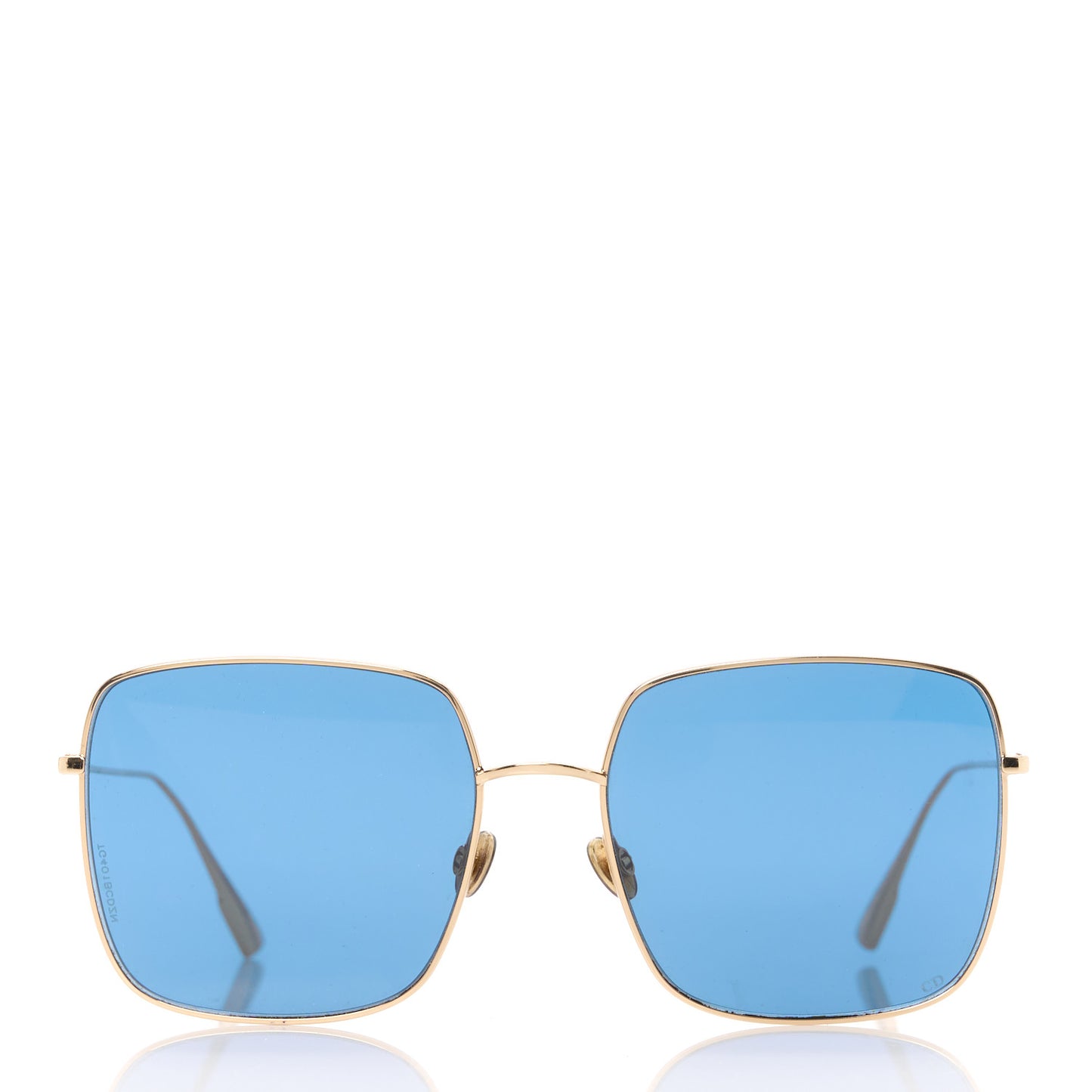 Metal Stellaire 1 Square Sunglasses Gold