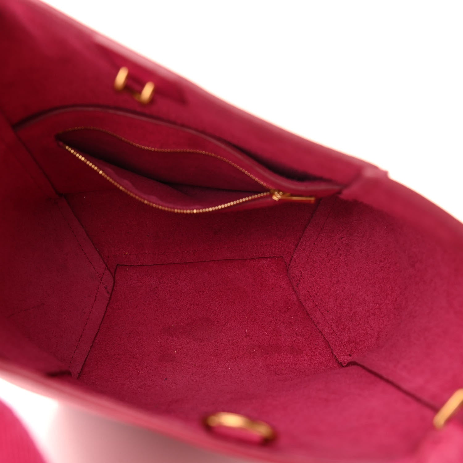 Celine Soft Grained Calfskin Small Sangle Bucket Bag Pink 5 of 13