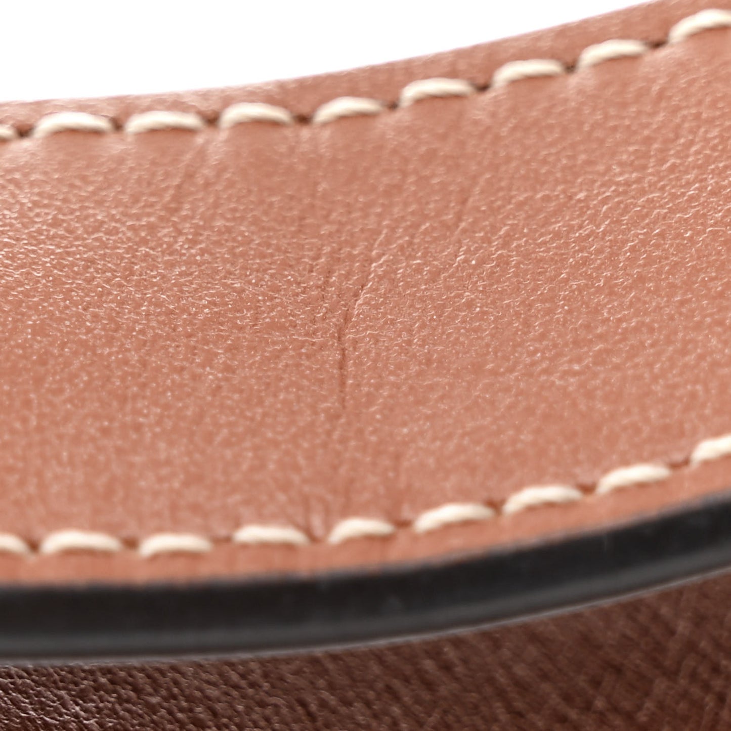 Smooth Calfskin Medium Strap Ava Shoulder Bag Tan