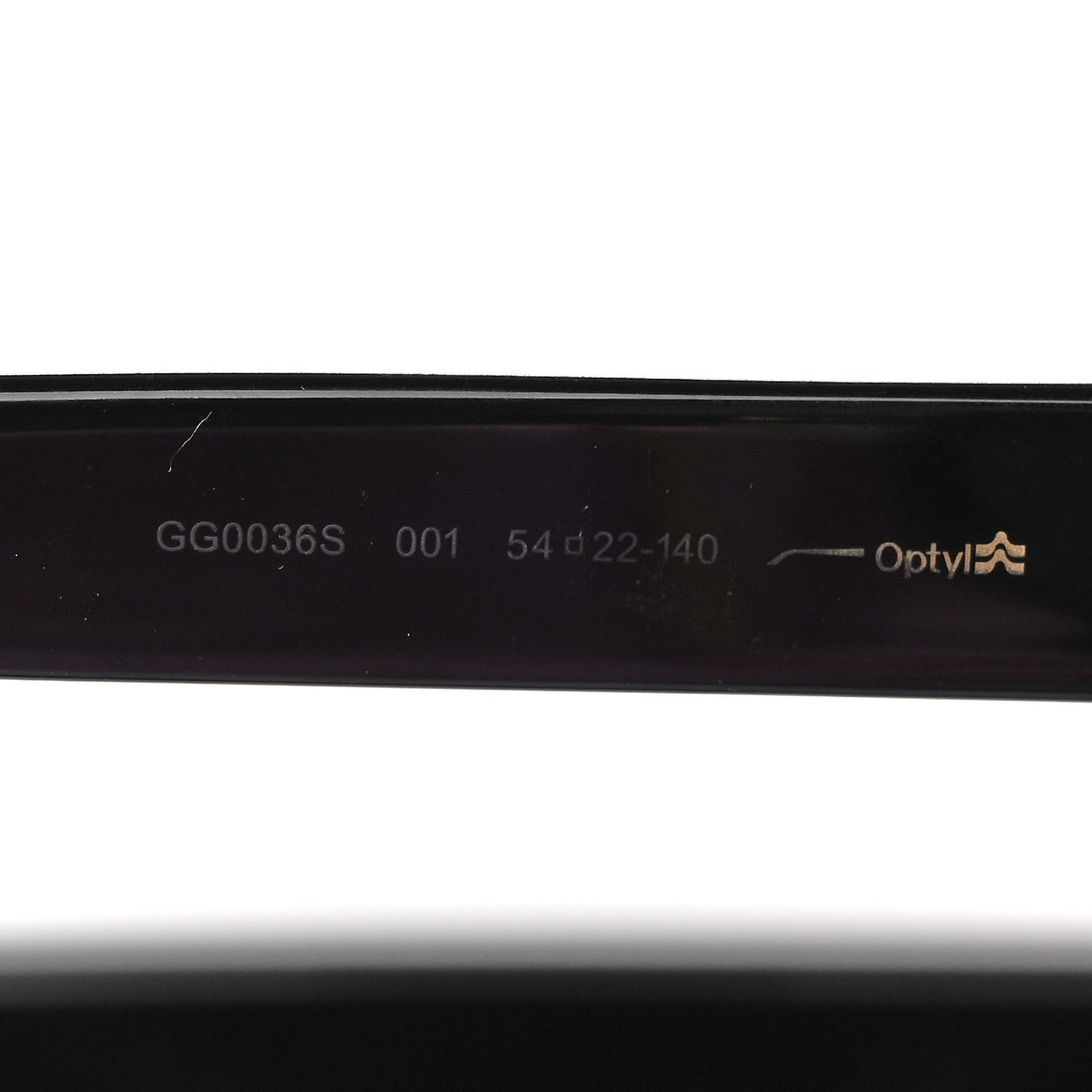 Oversized Square GG0036S Sunglasses Black