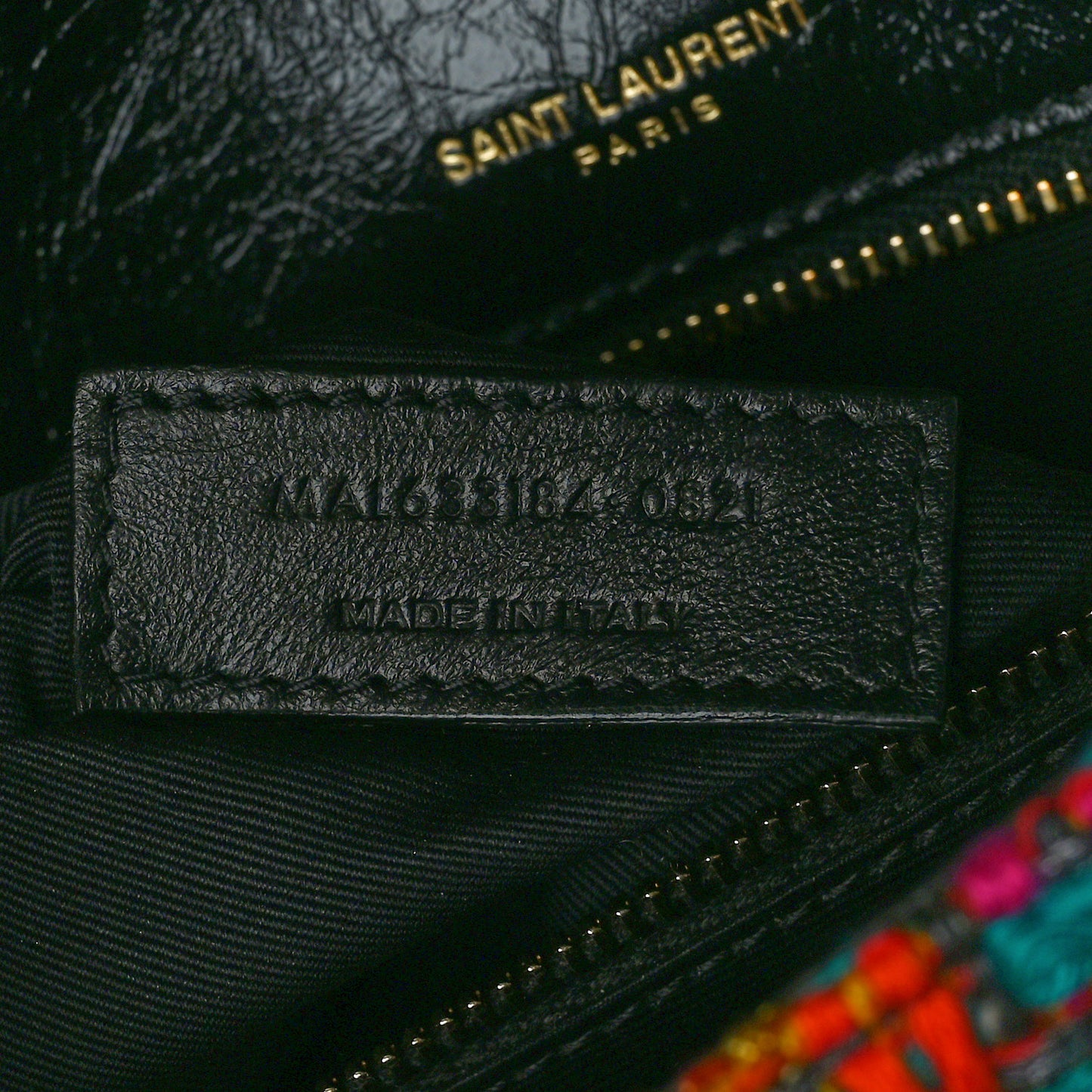 Tweed Calfskin Matelasse Monogram Medium Niki Chain Satchel Multicolor