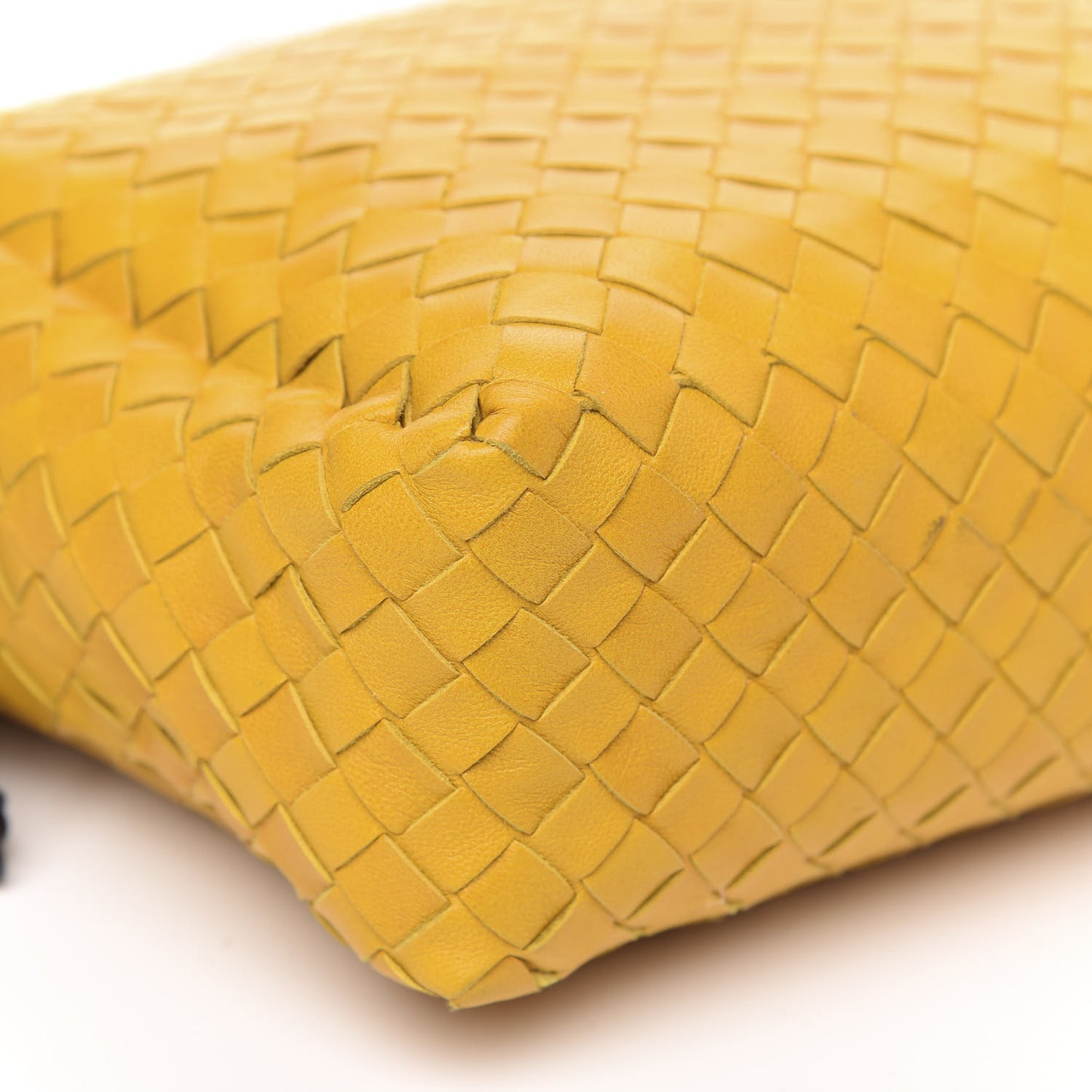Nappa Intrecciato Small Camera Bag Yellow