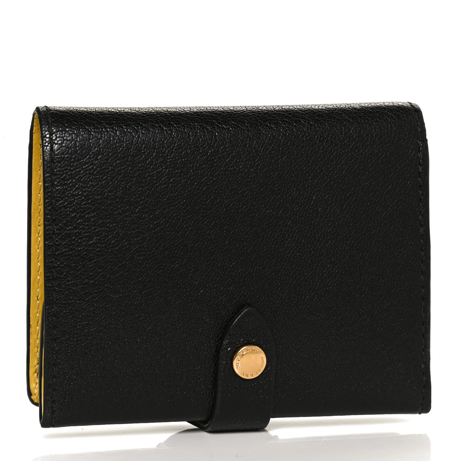 Burberry Grainy Calfskin Harlow Bifold Wallet Black 3 of 8