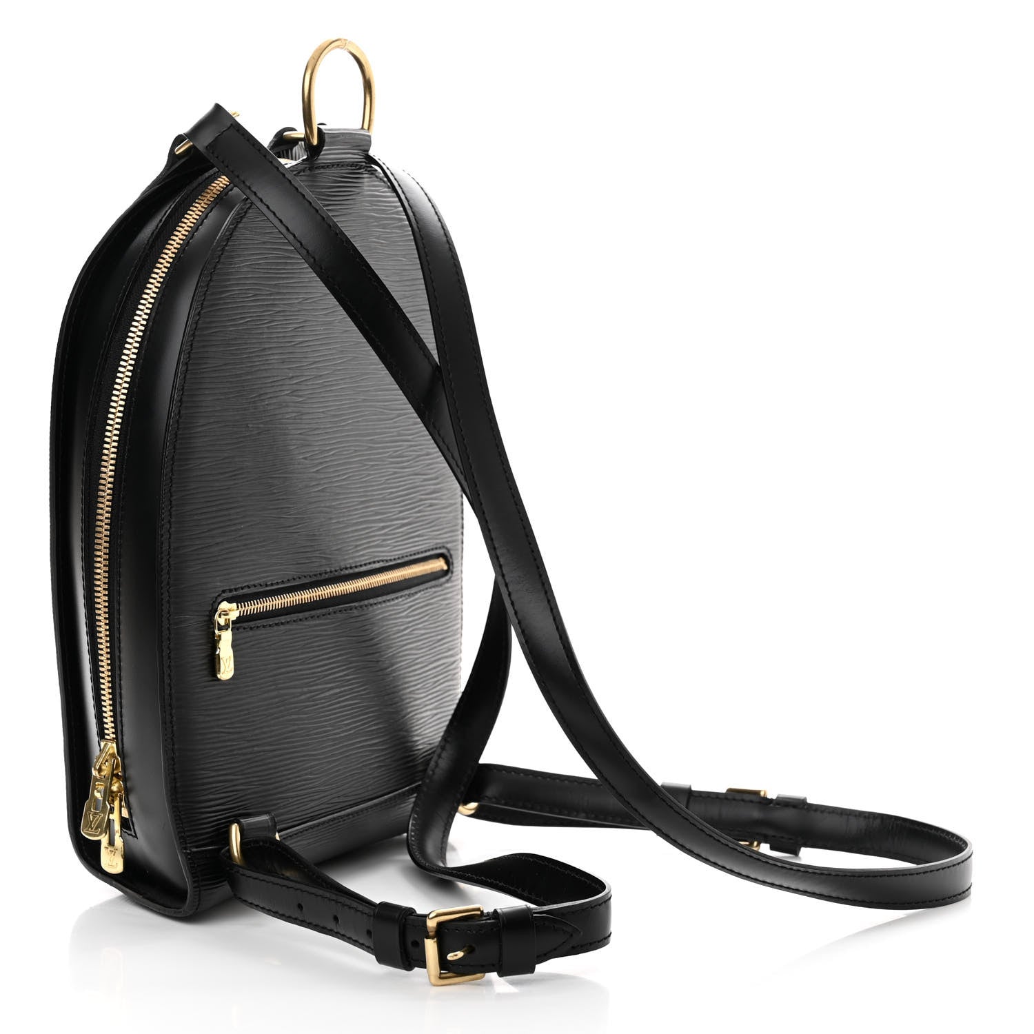Louis Vuitton Epi Mabillon Backpack Black 3 of 13