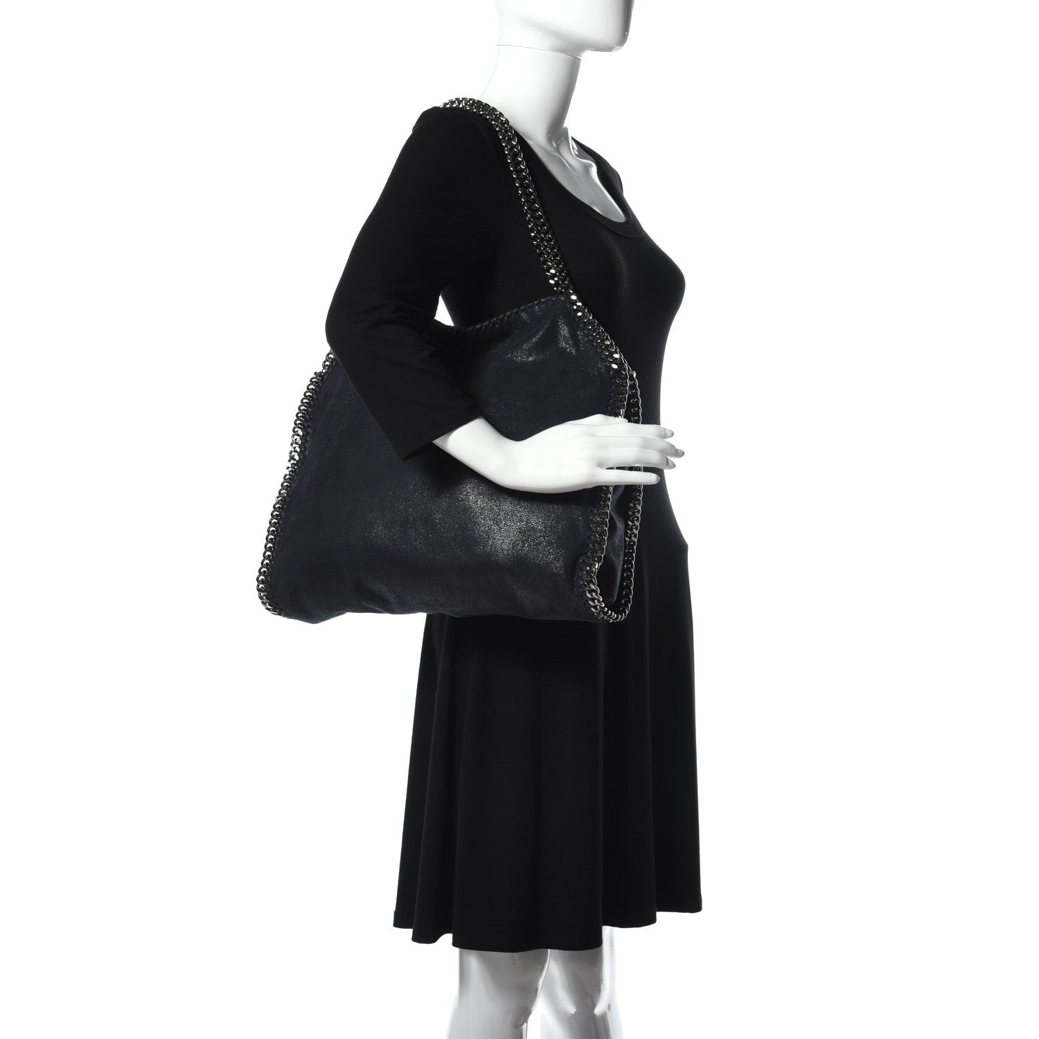 Stella McCartney Shaggy Deer Small Falabella Tote Berry 2 of 9