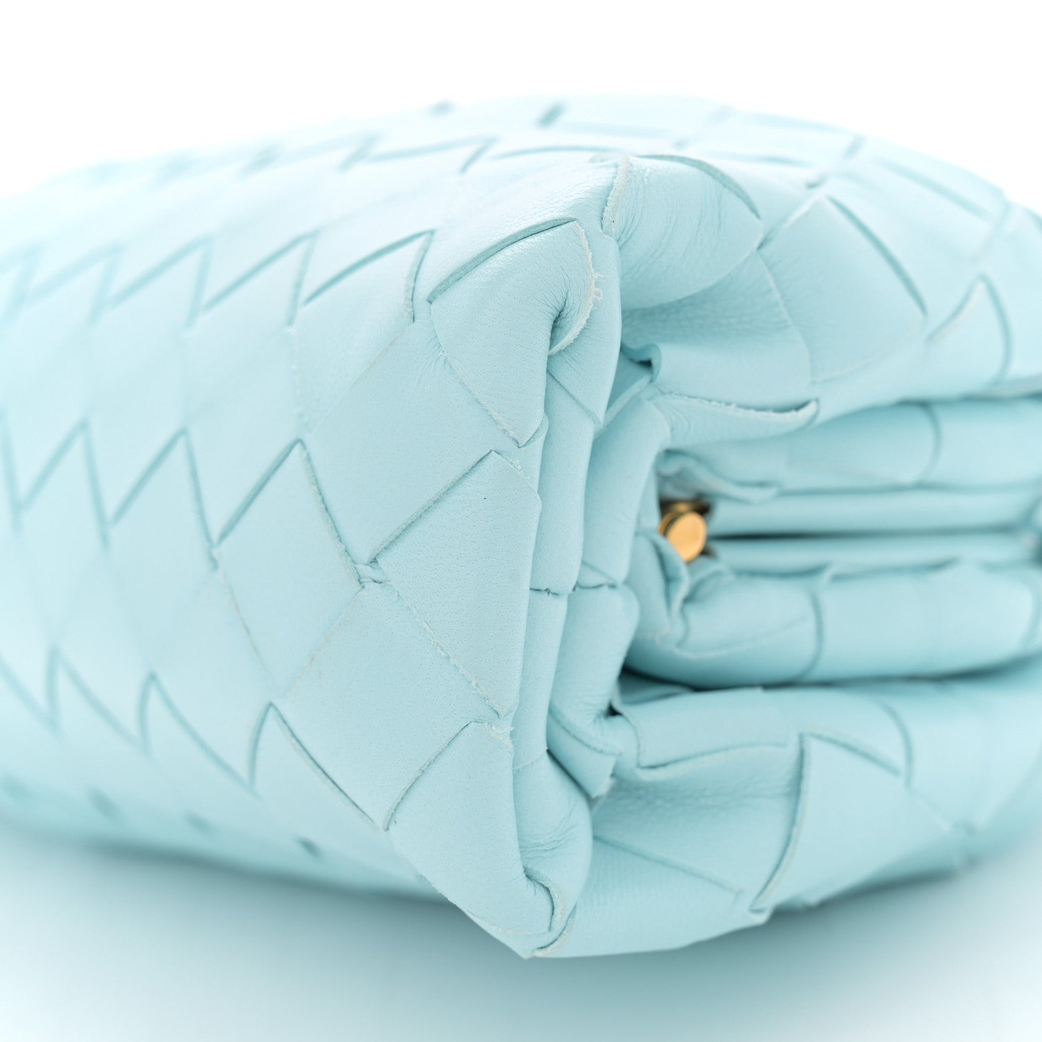 Bottega Veneta Nappa Intrecciato The Mini Pouch Pale Blue 10 of 10