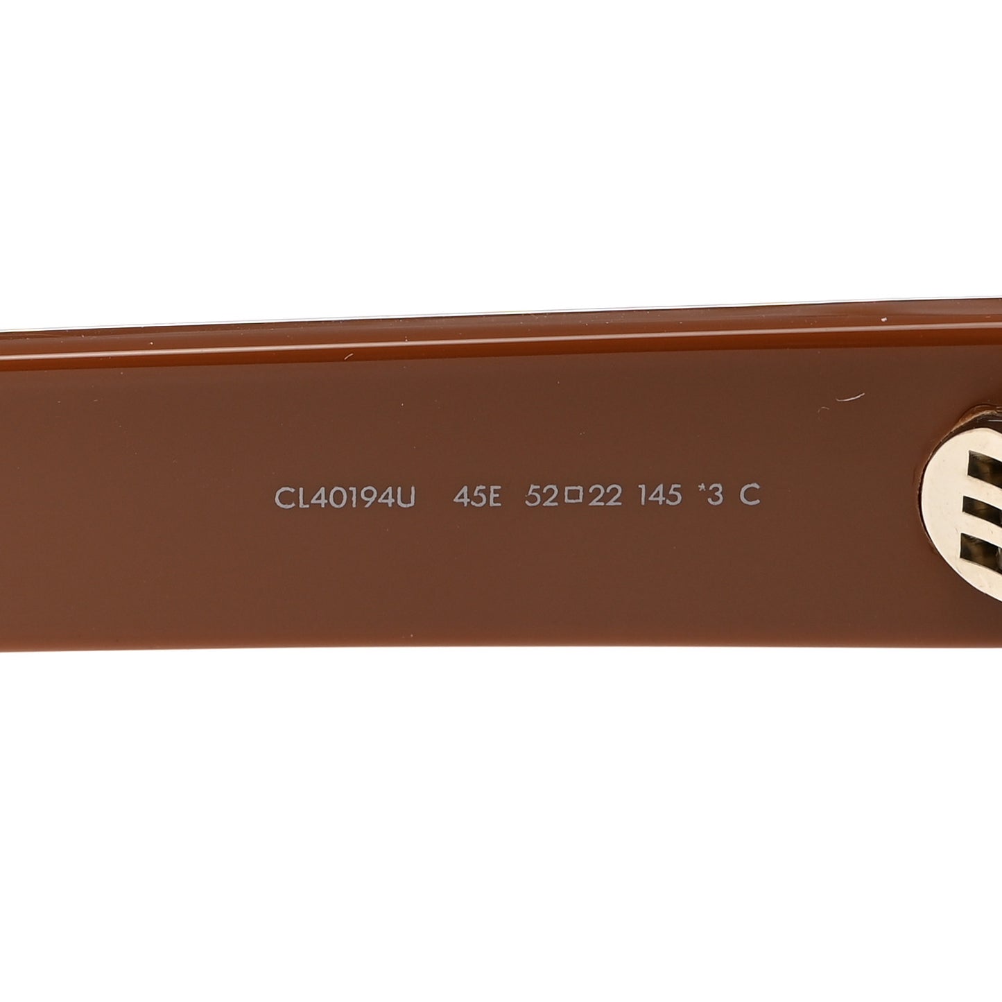 Acetate Triomphe 01 Sunglasses CL40194U Brown