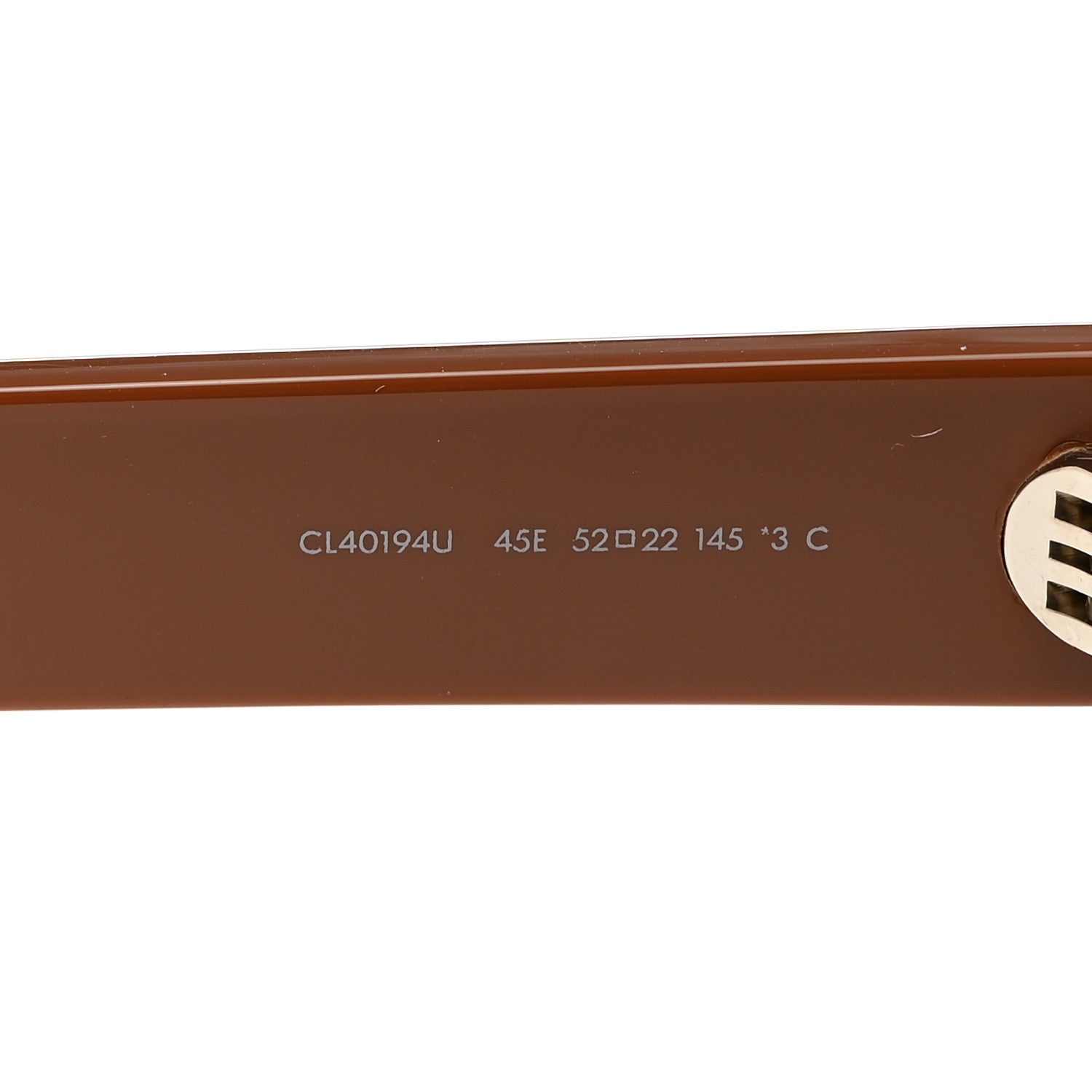 Celine Acetate Triomphe 01 Sunglasses CL40194U Brown 5 of 7