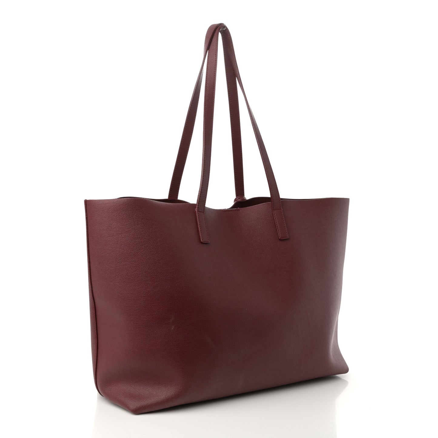 Calfskin Large Shopping Tote Palissandre