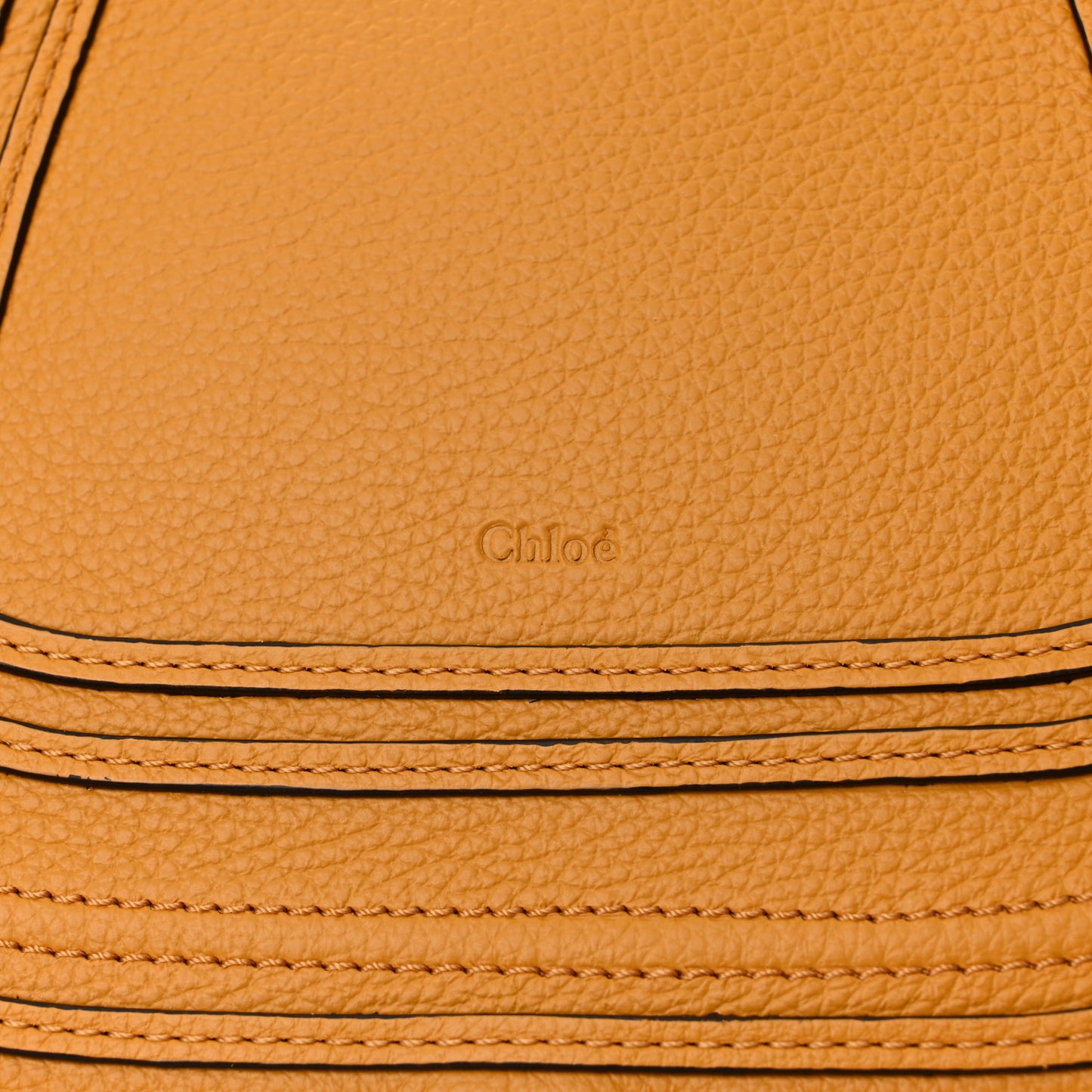 Raffia Small Grain Calfskin Medium Marcie Basket Yellow