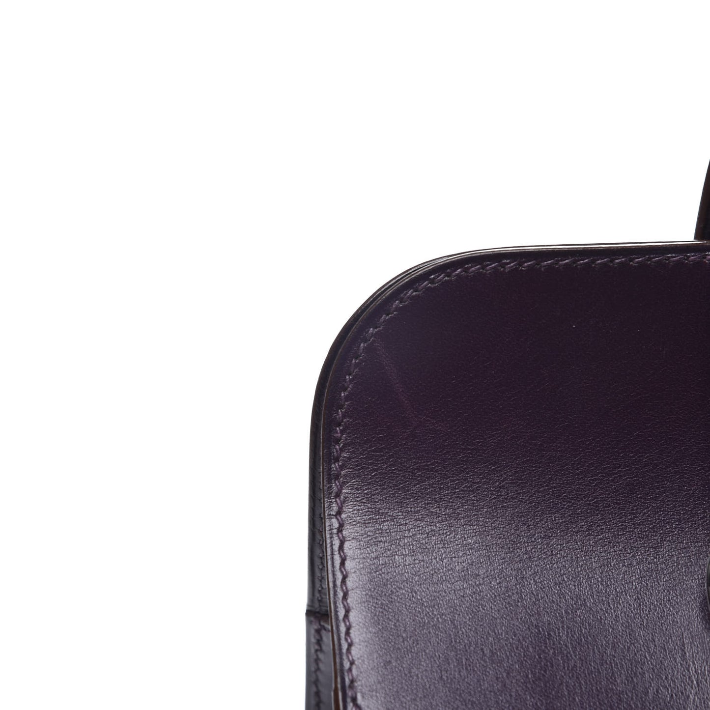 Box Handle Bag Raisin