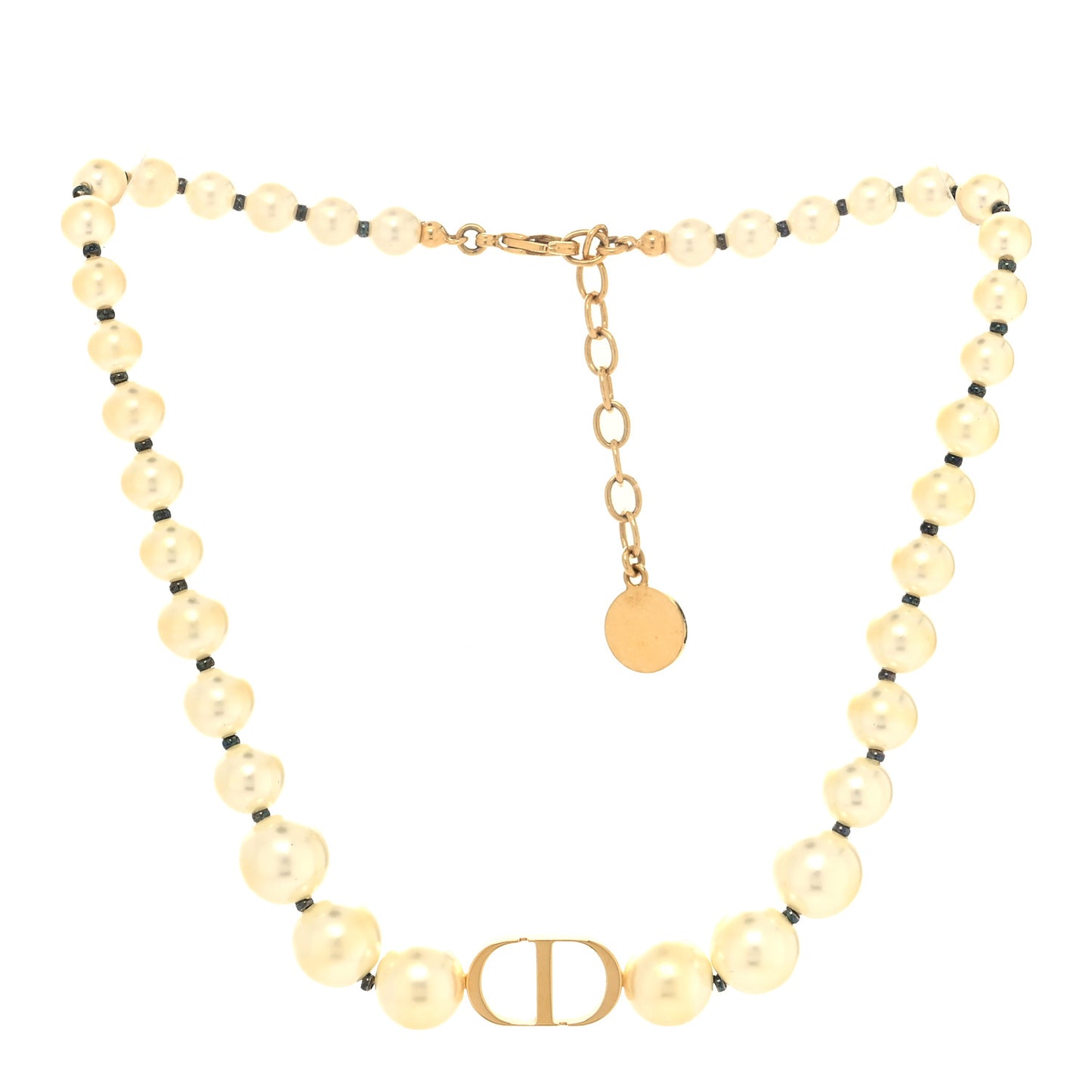 Pearl 30 Montaigne Choker Necklace Gold
