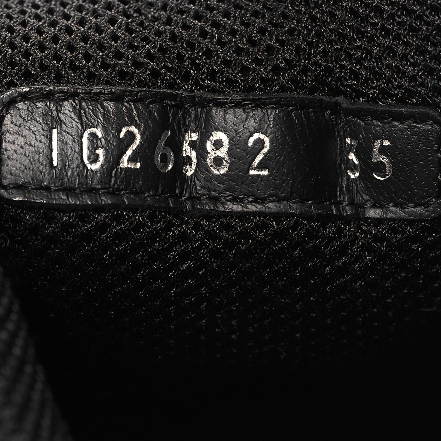 Toile Suede Calfskin CC Sneakers 35 Black