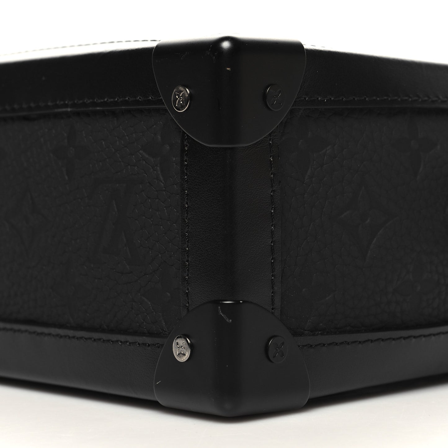 Taurillon Monogram Solar Ray Soft Trunk Black