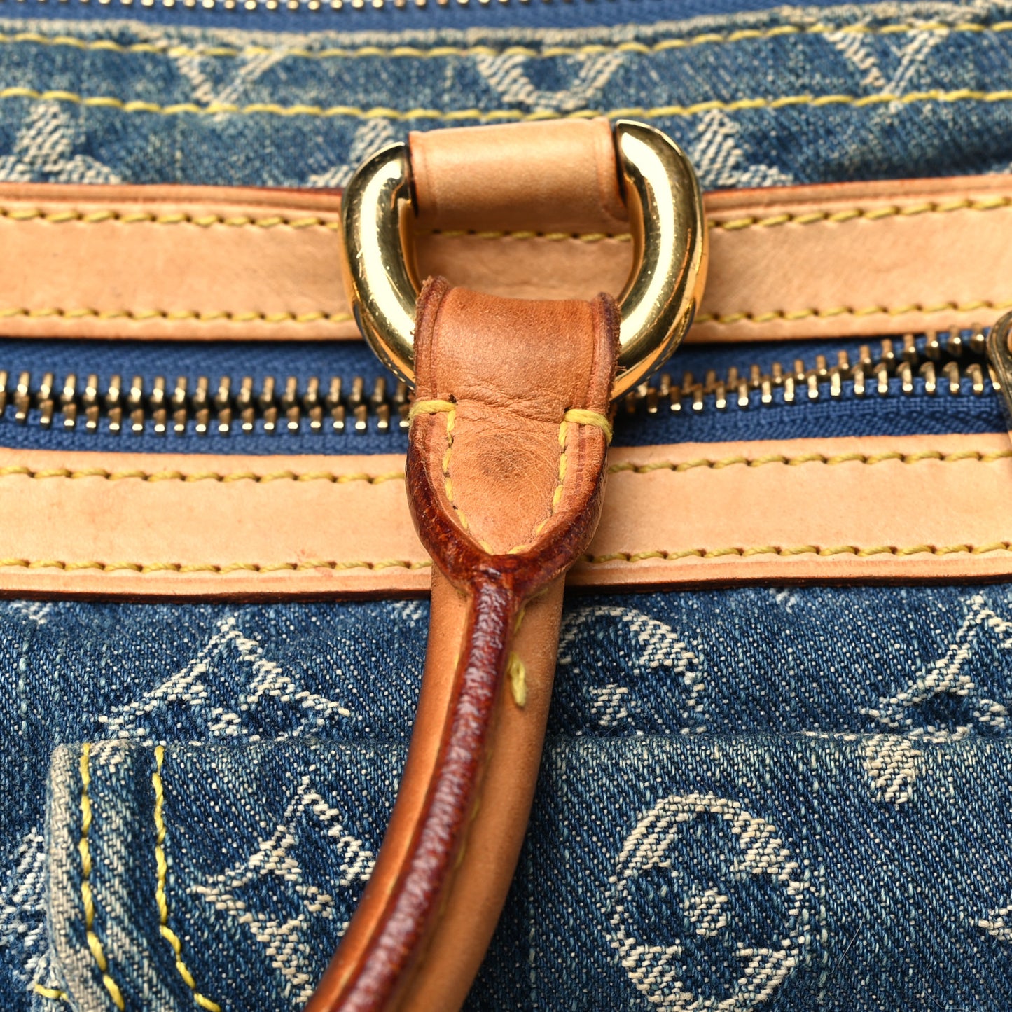 Monogram Denim Neo Speedy Blue