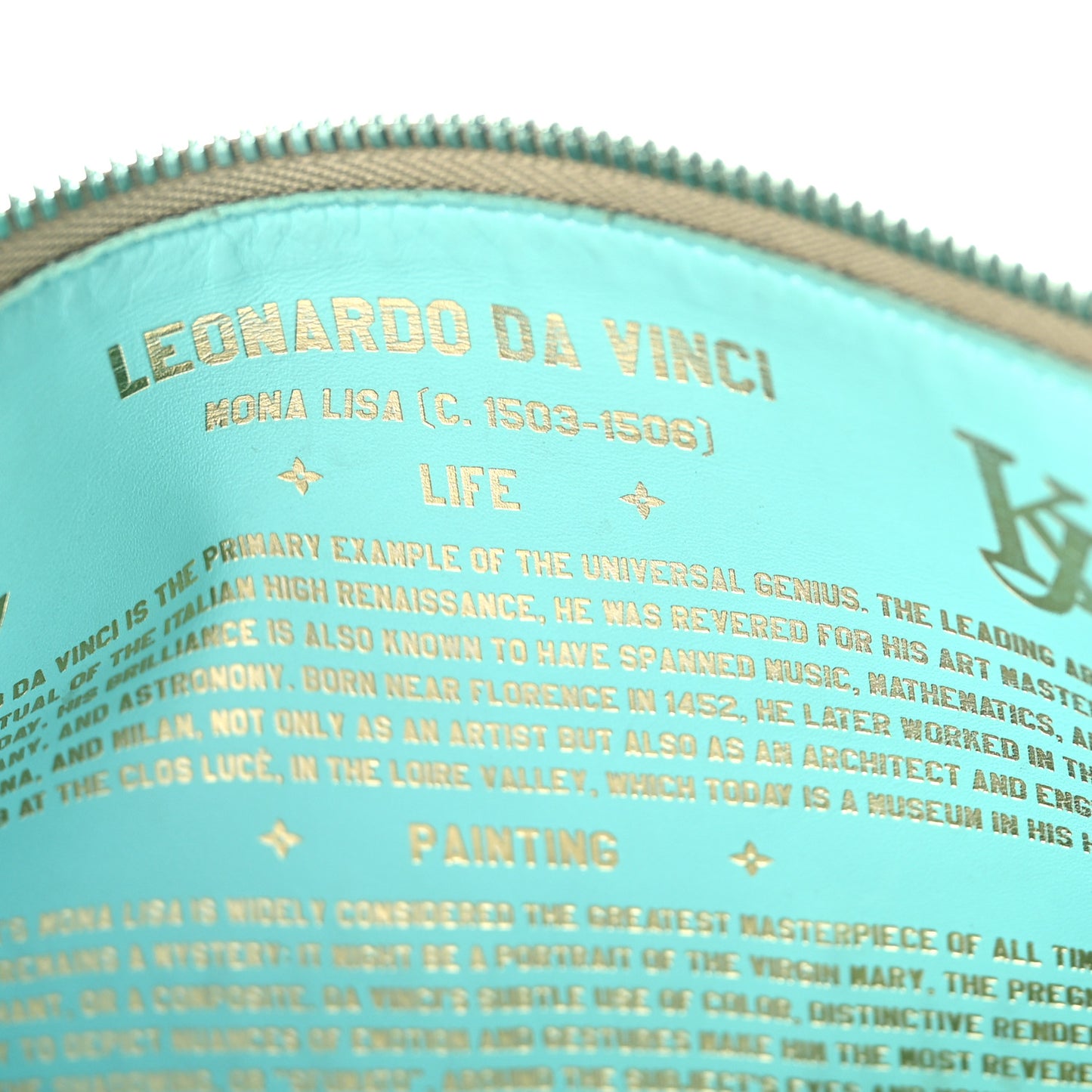Masters Da Vinci Pochette Clutch Vert D’eau
