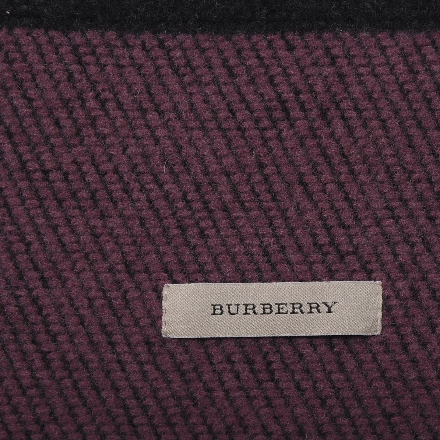 Cashmere Wool Patchwork Check Blanket Scarf Mauve Pink
