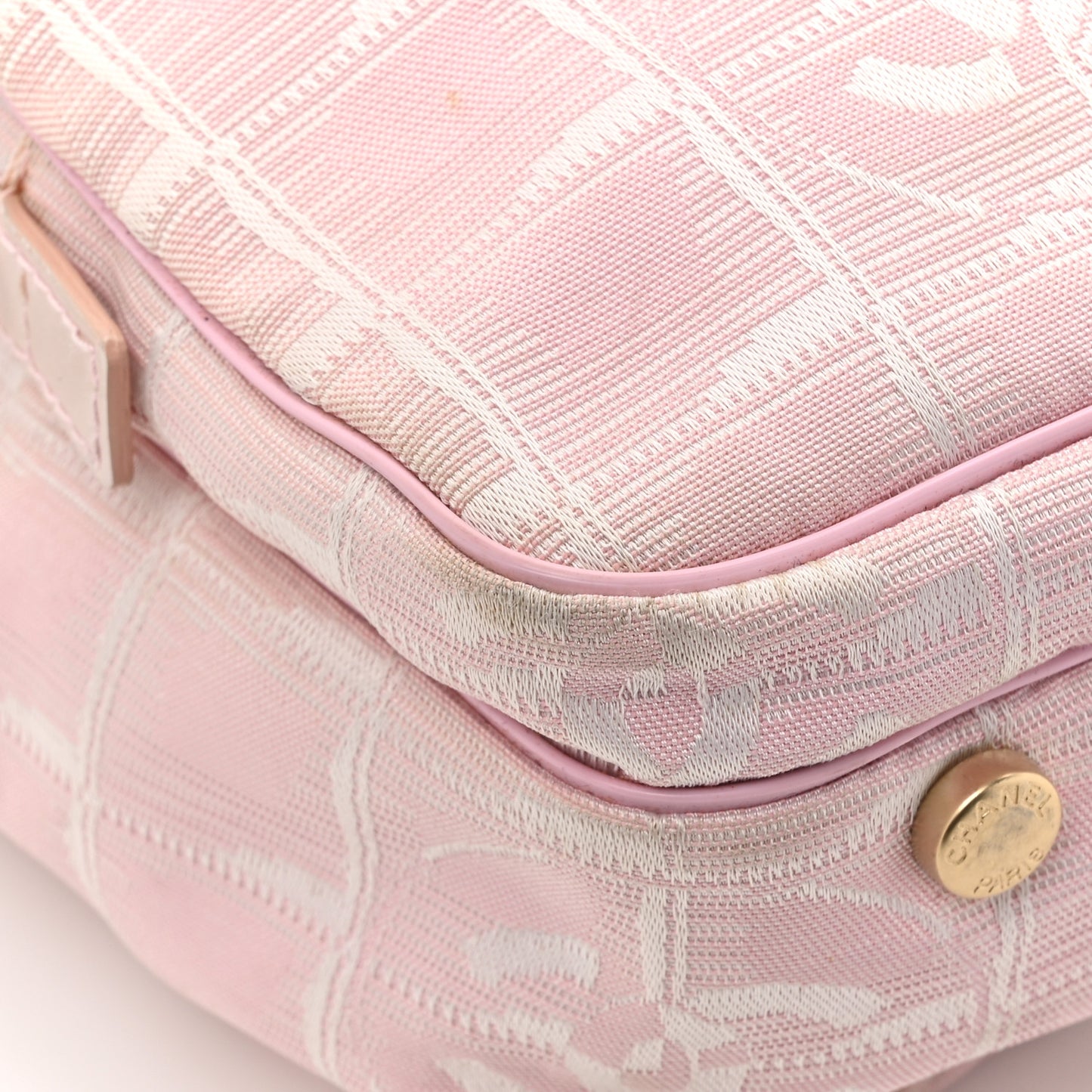 Nylon Small Travel Tote Pink