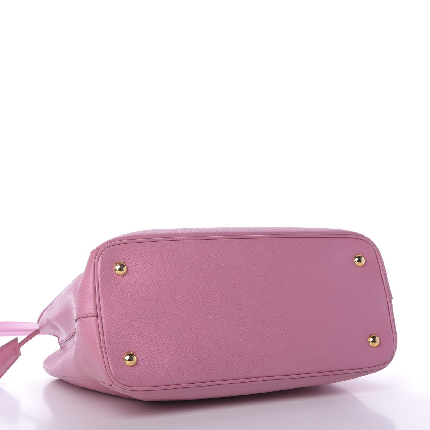 Saffiano Small Double Zip Galleria Tote Geranio
