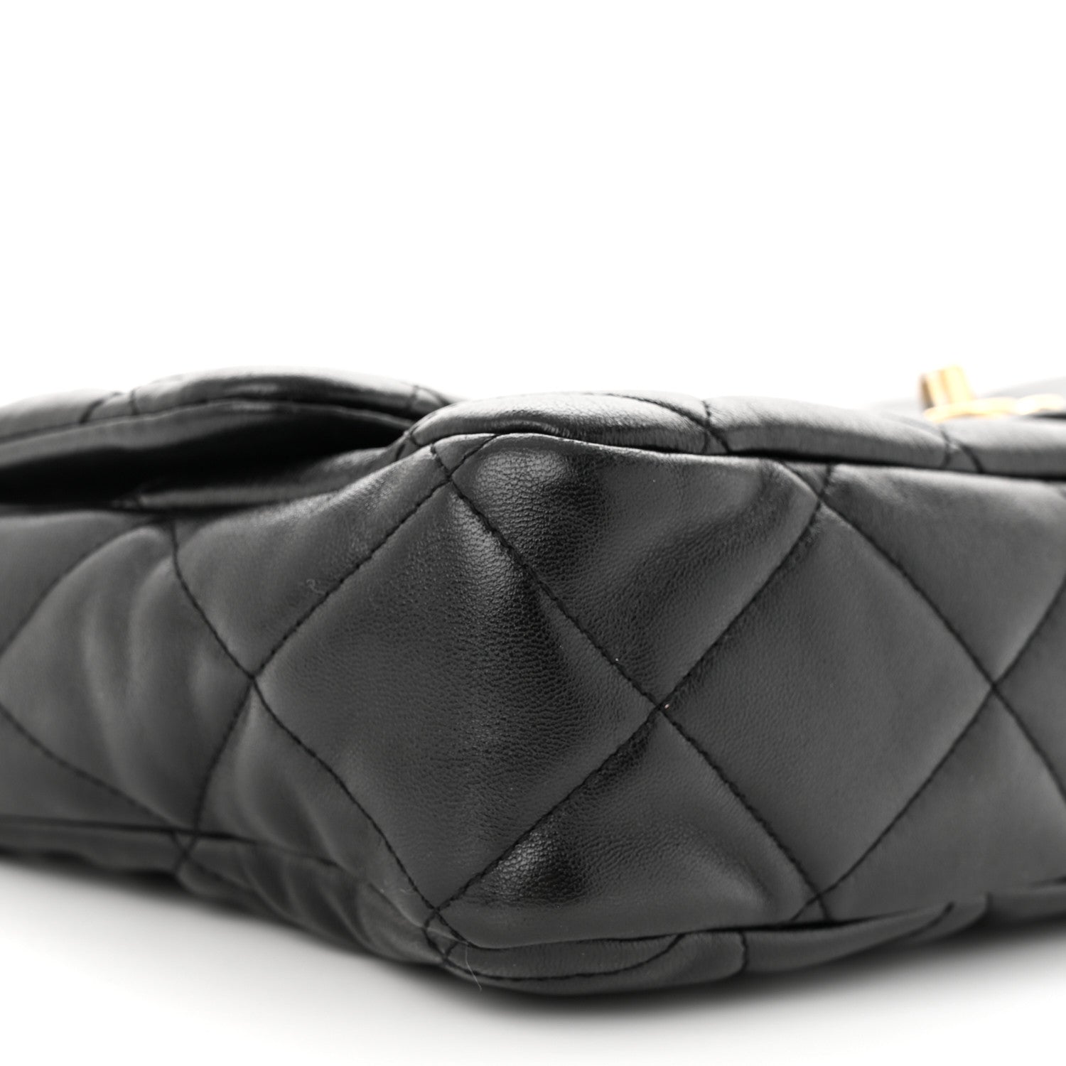 Chanel Lambskin Quilted Large CC Funky Town Flap Black 9 of 12