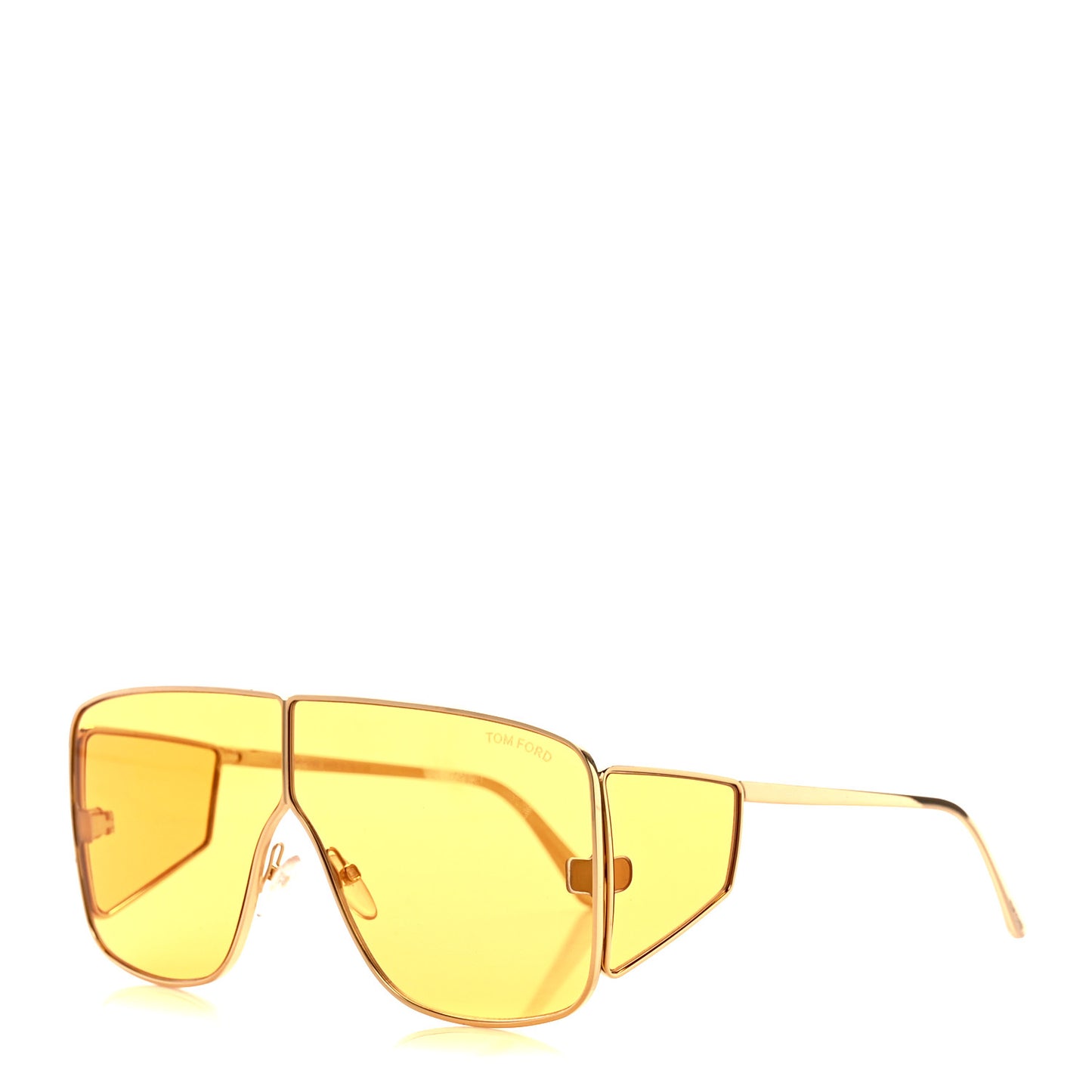 Square Spector Sunglasses TF 708 Gold