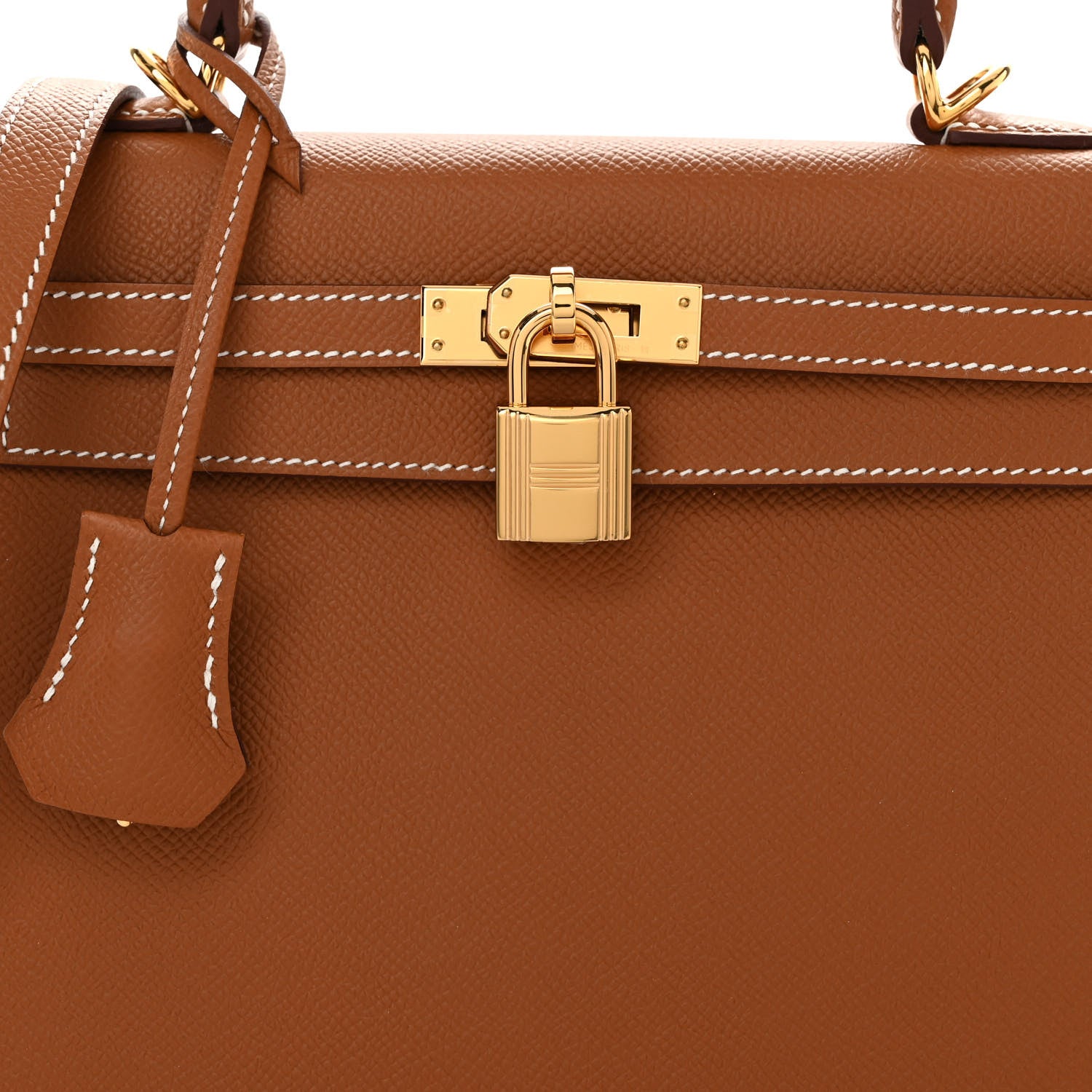 Hermes Epsom Kelly Sellier 25 Gold 8 of 11