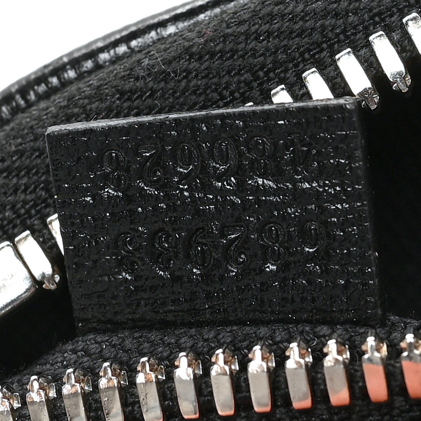 GG Supreme Monogram Textured Calfskin Retro Interlocking G Belt Bag Black