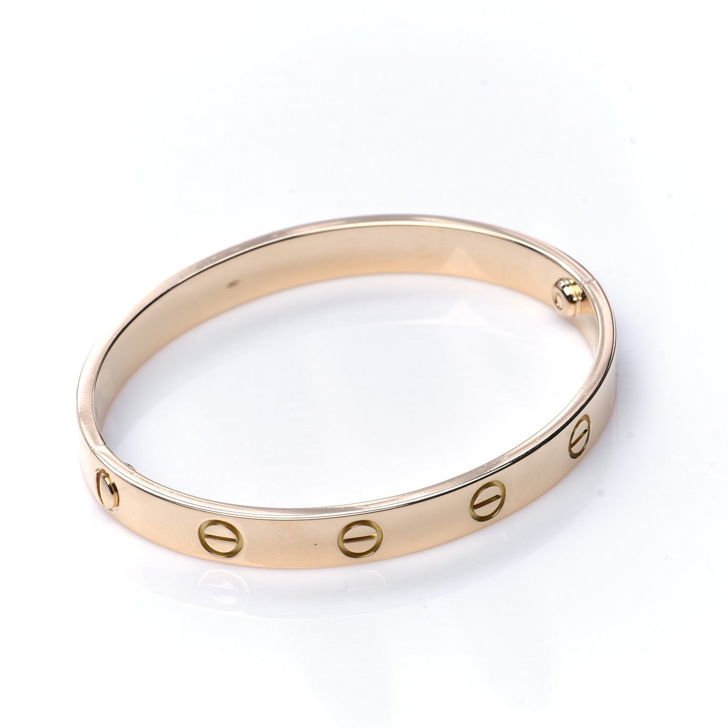 18K Yellow Gold LOVE Bracelet 16