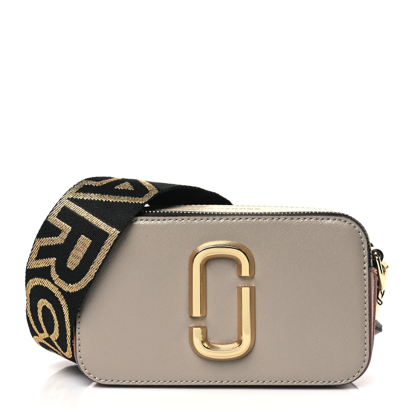 Saffiano Small Snapshot Camera Bag French Grey