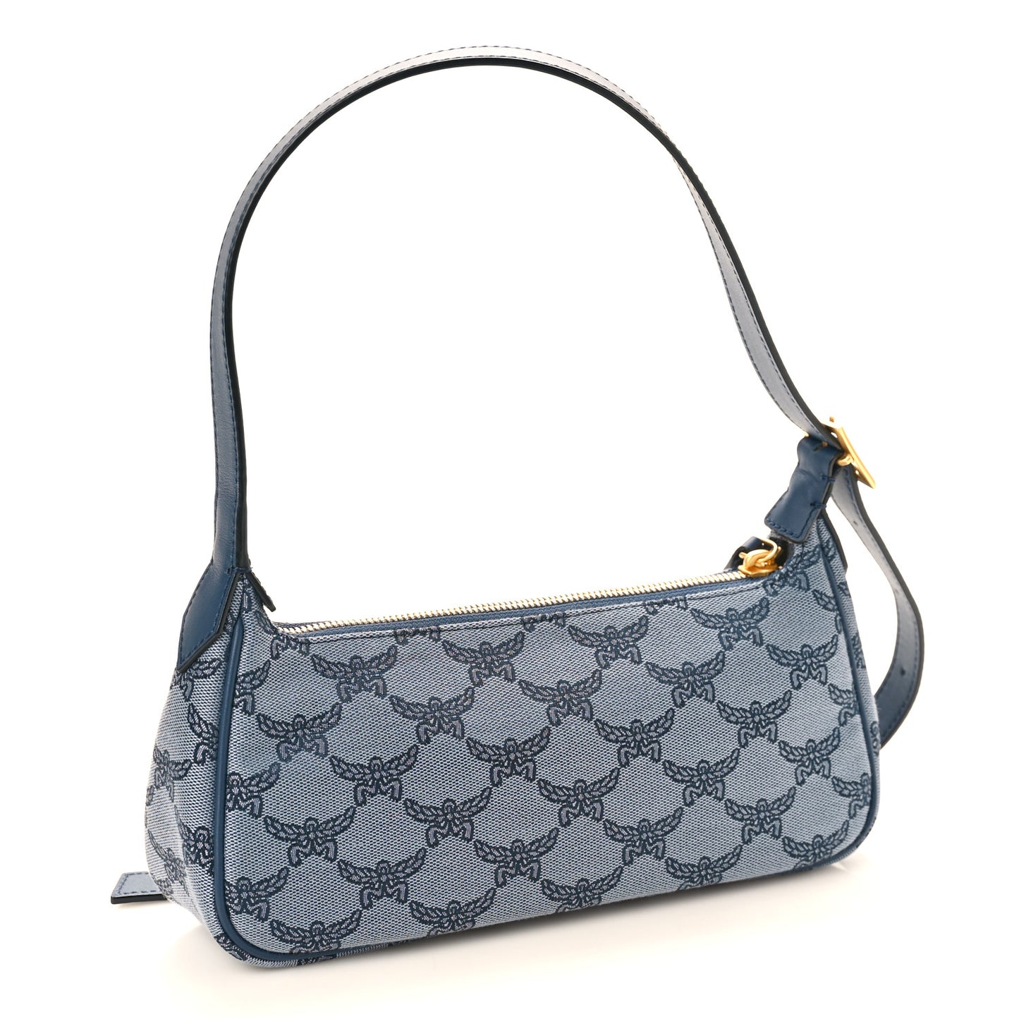 Lauretos Nappa Small Himmel Shoulder Bag Indigo Blue