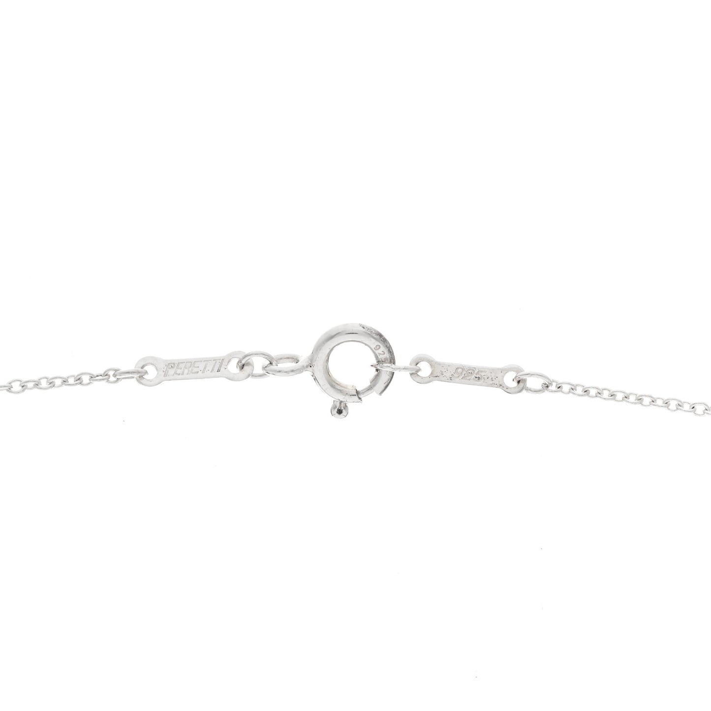 Sterling Silver Elsa Peretti Full Heart Pendant Necklace