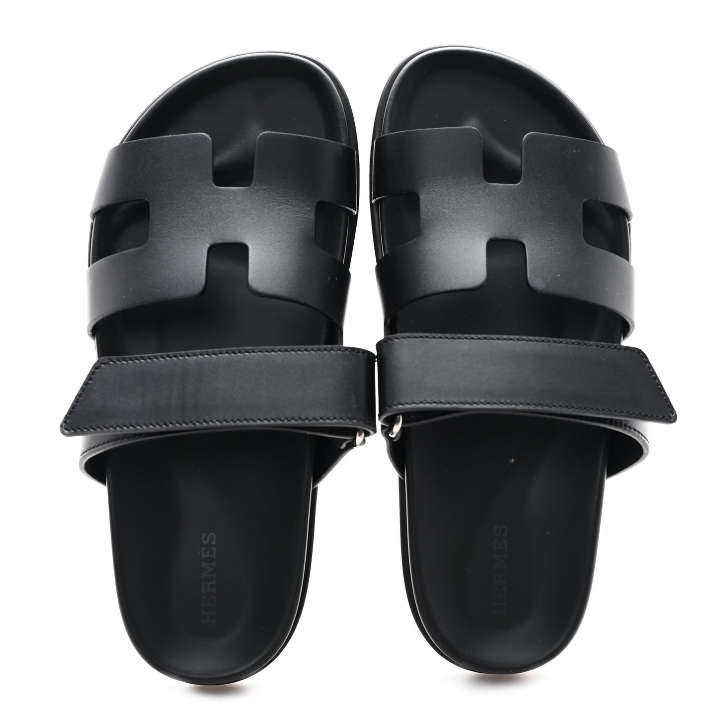 Calfskin Womens Chypre Sandals 37 Black