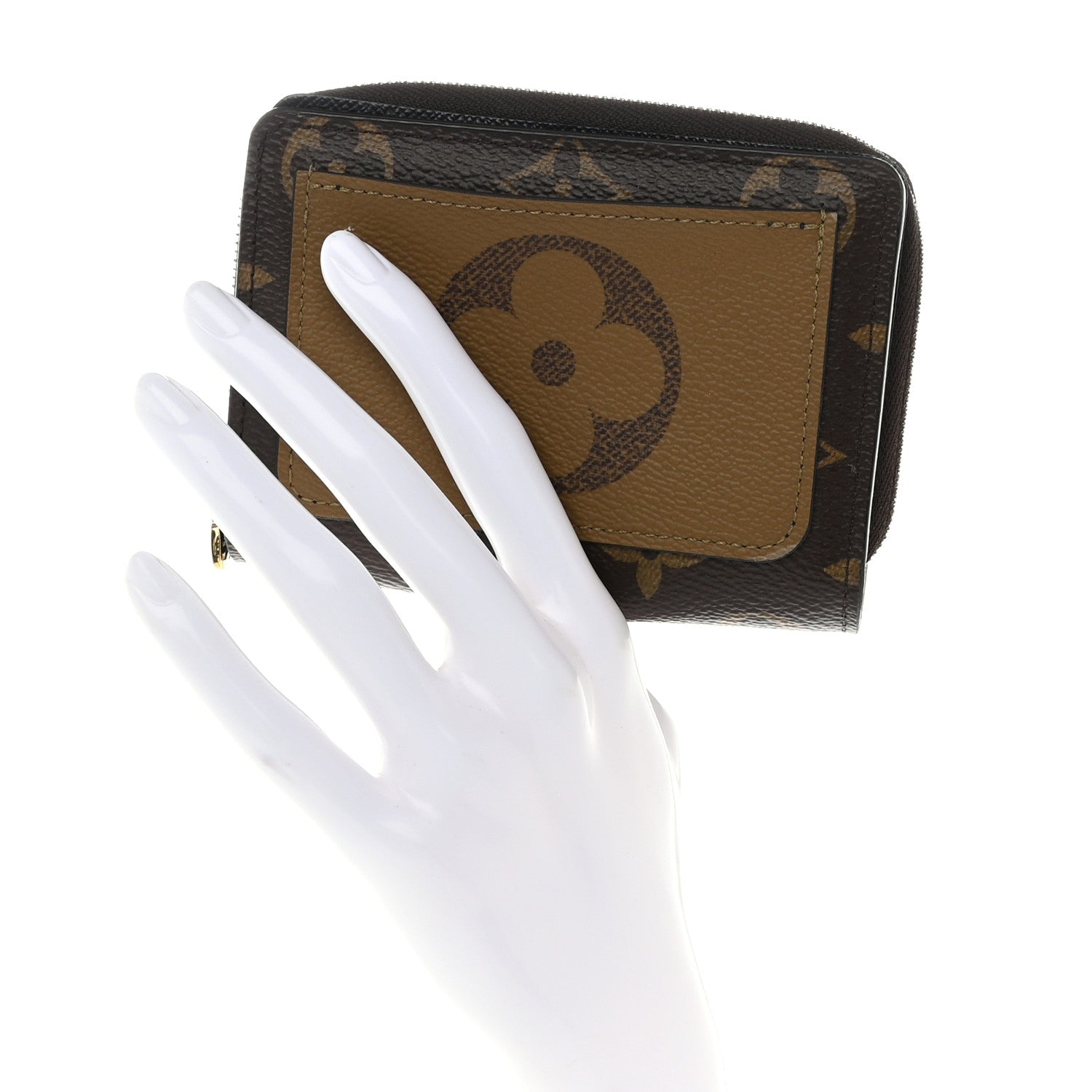 Louis Vuitton Reverse Monogram Lou Wallet 2 of 11