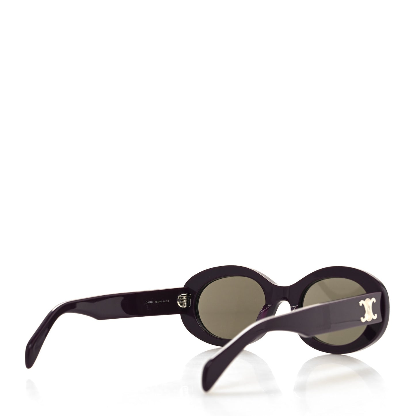 Acetate Triomphe 01 Sunglasses CL 40194U Burgundy