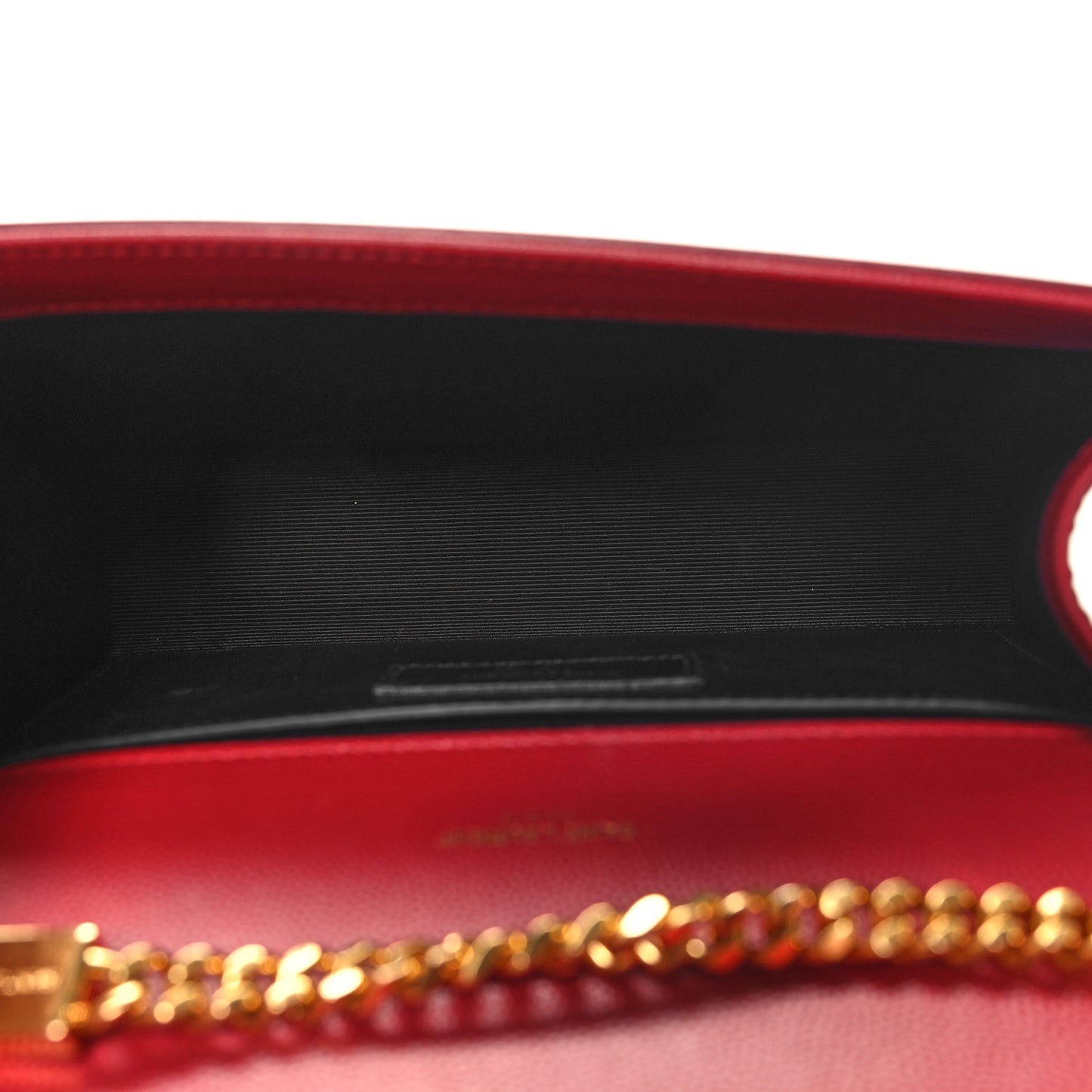 Grain De Poudre Small Monogram Kate Satchel Red