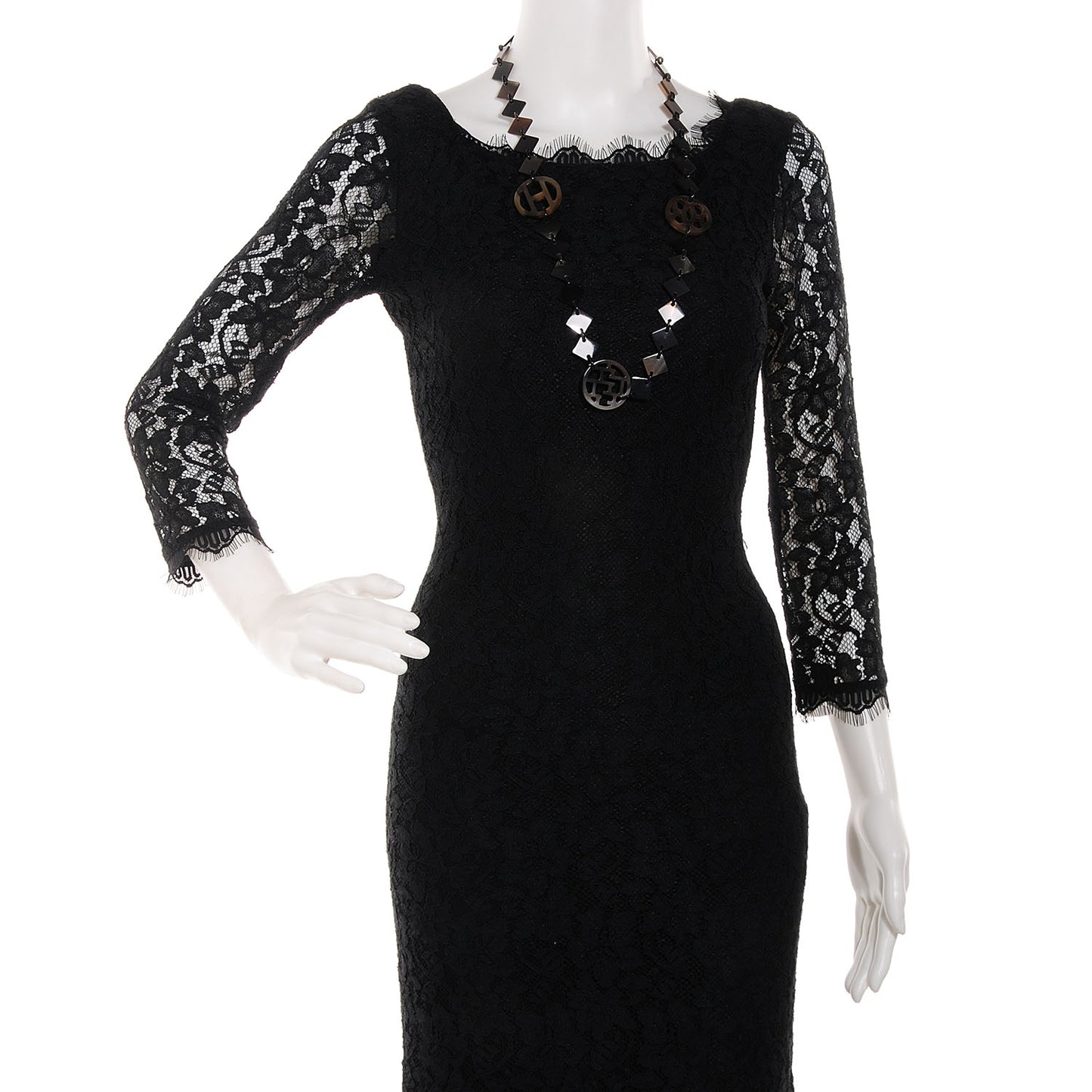 Buffalo Horn Lacquer Lena Necklace