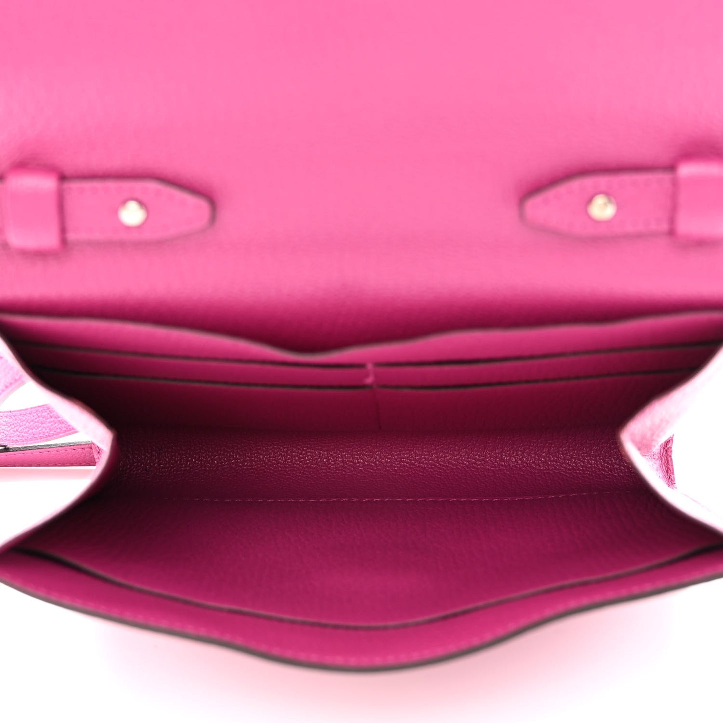 Chevre Mysore Clic 16 Wallet Rose Poupre