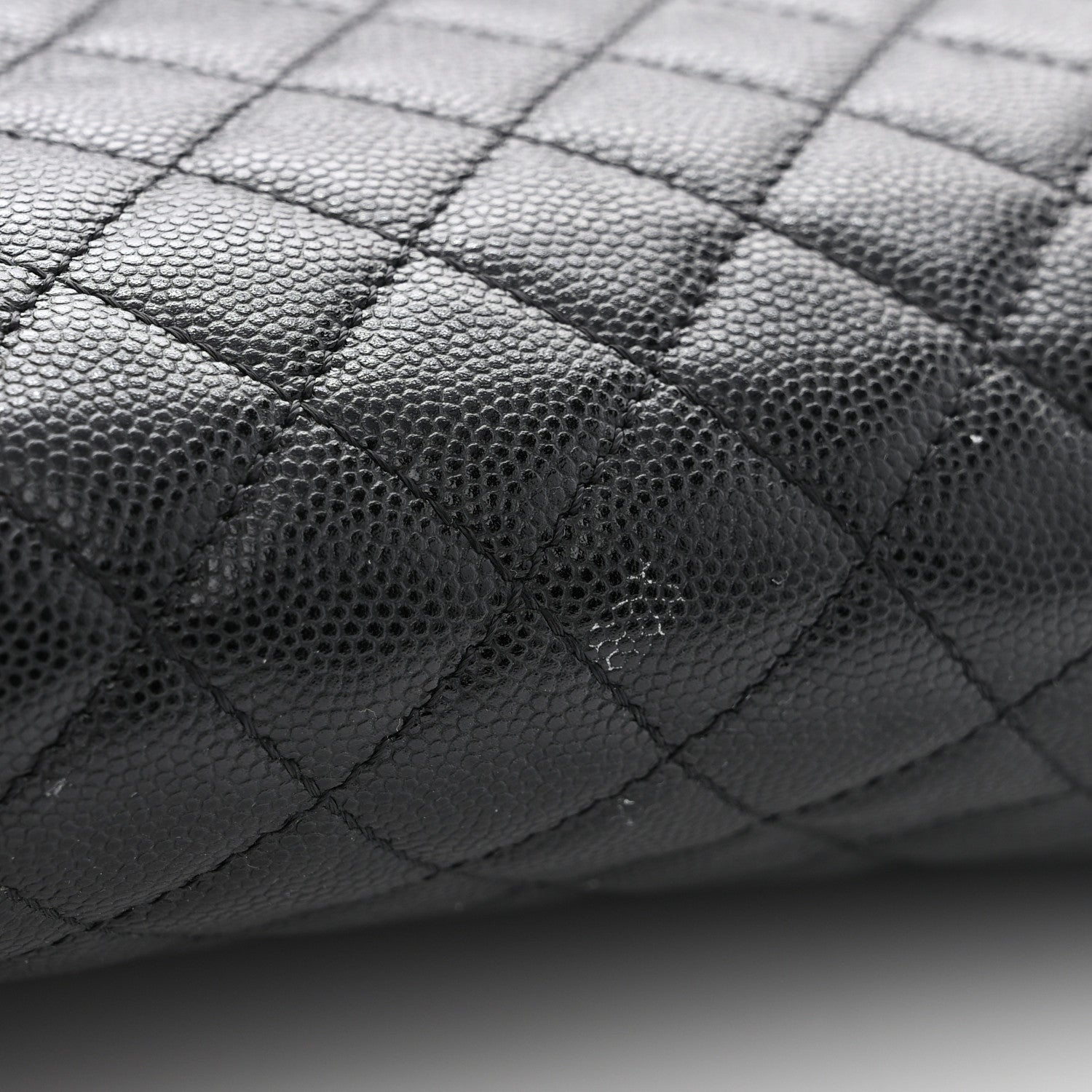 Chanel Caviar Quilted Medium Boy Flap Black 12 of 13