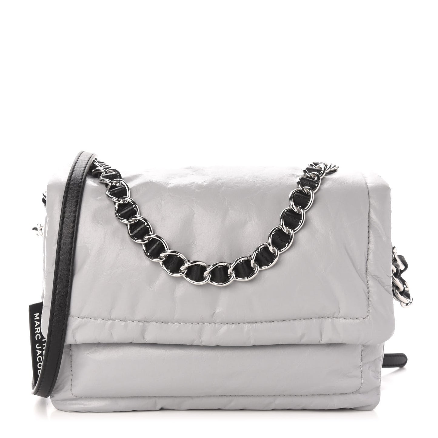 Lambskin The Pillow Bag Light Grey