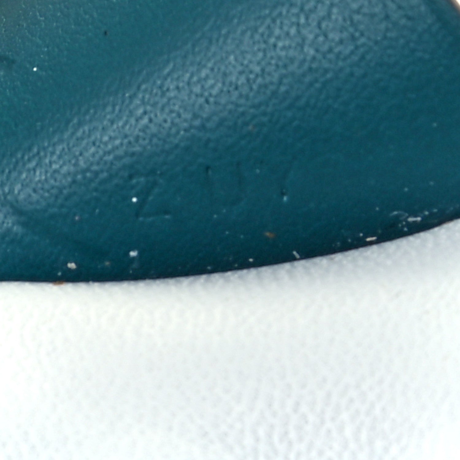 Hermes Milo Lambskin Grigri Rodeo Pegase Horse Bag Charm PM Bleu Brume Sesame Vert Bosphore 4 of 5