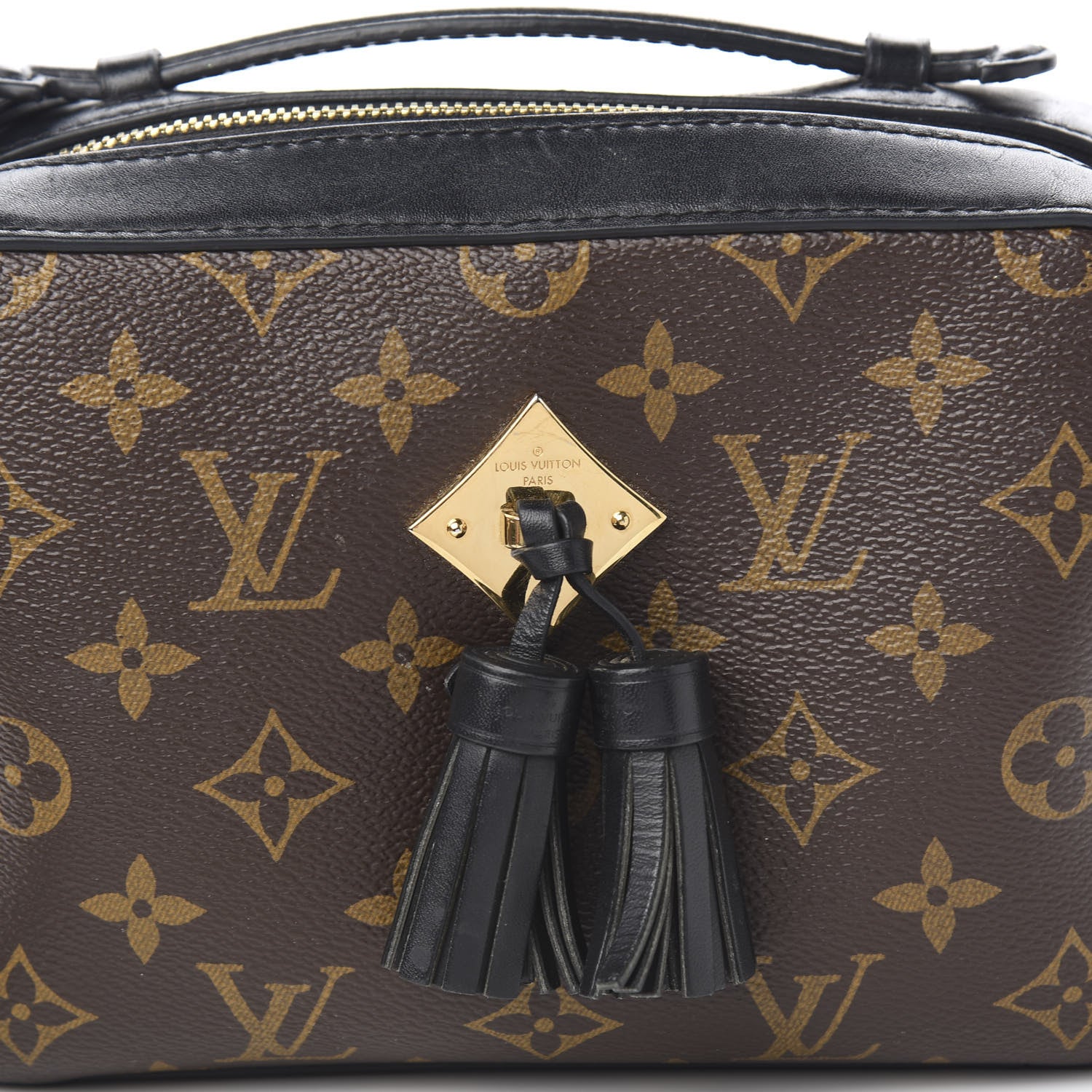 Louis Vuitton Monogram Saintonge Black 9 of 11