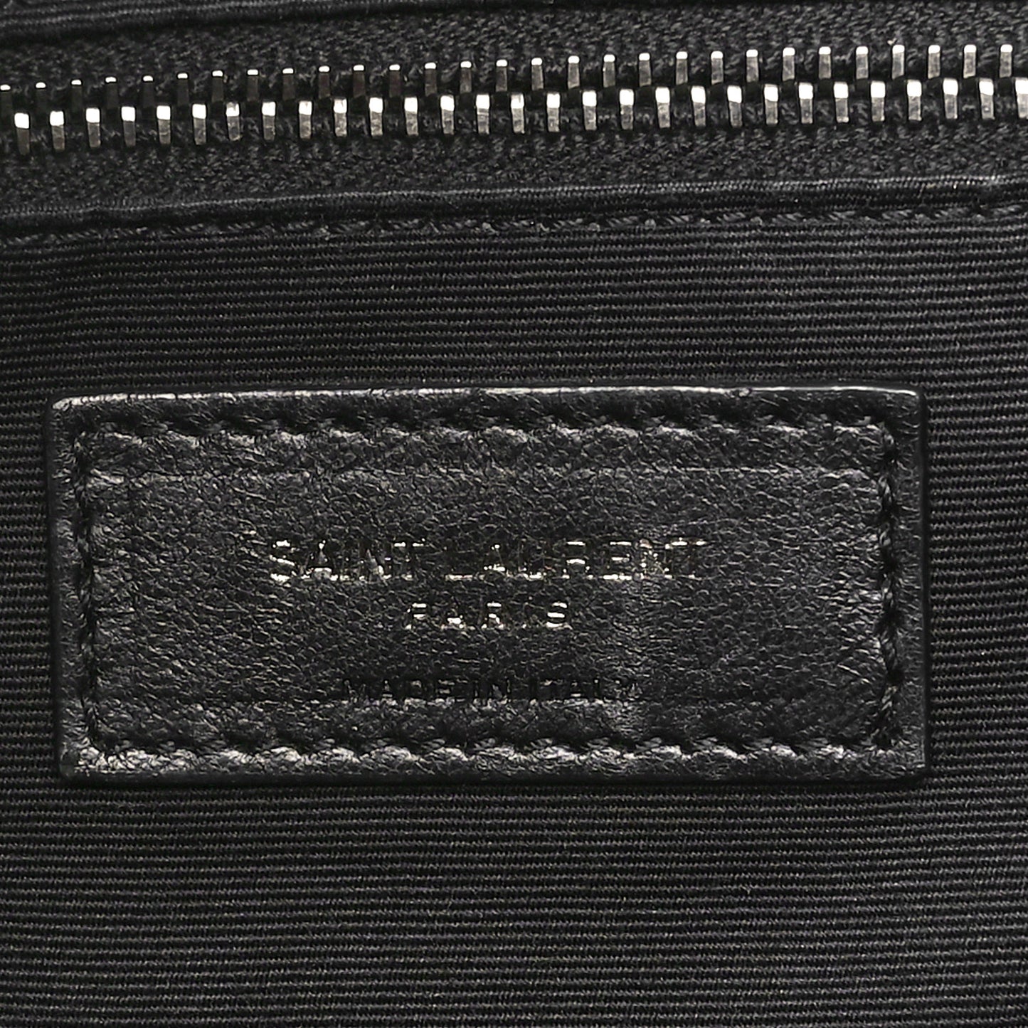 Crinkled Calfskin Matelasse Monogram Medium Niki Shopper Tote Black